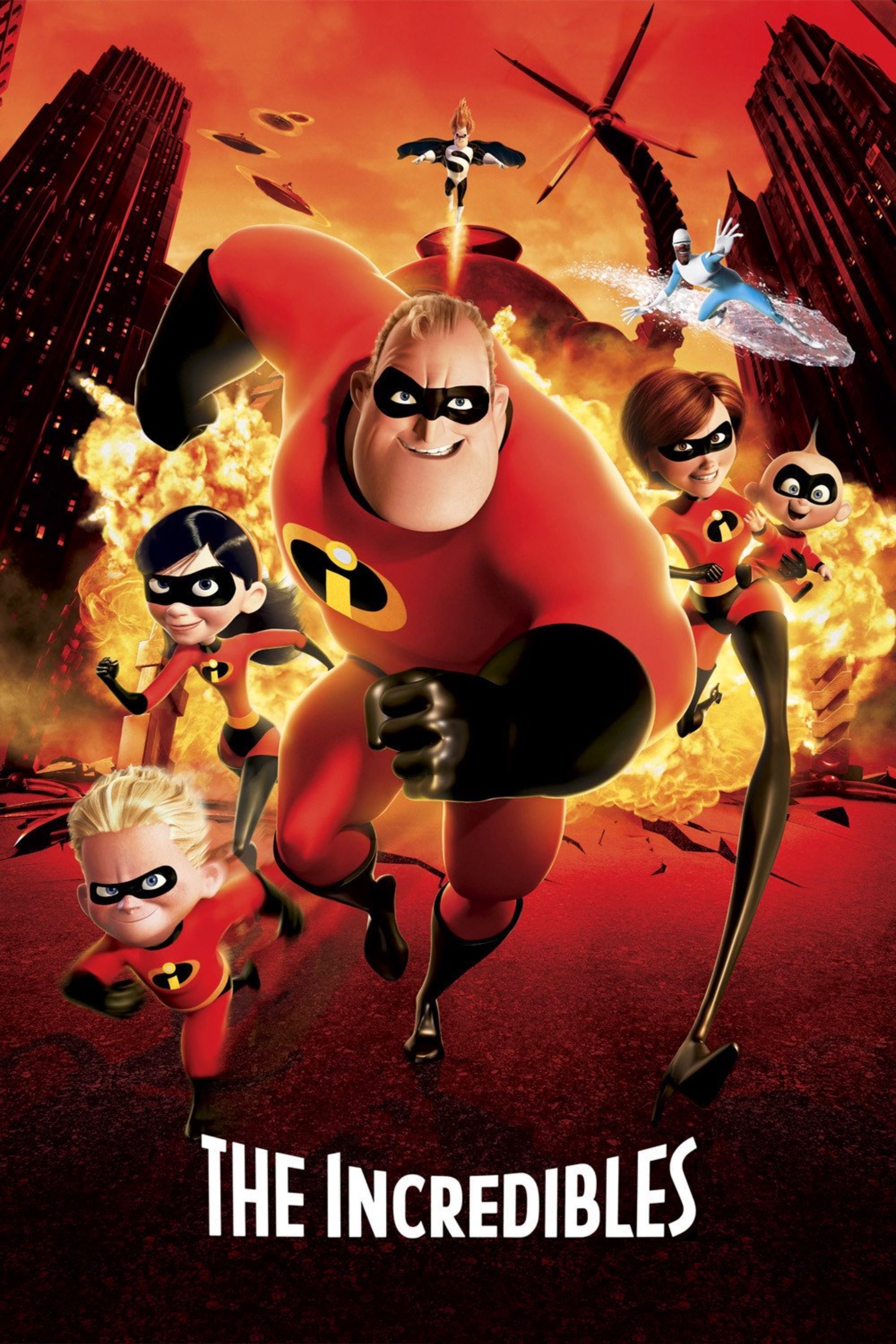 The Incredibles movie poster print