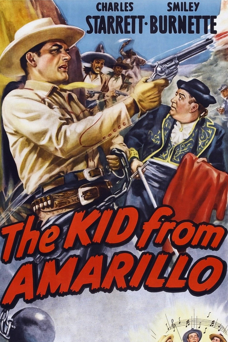 The Kid from Amarillo movie poster print