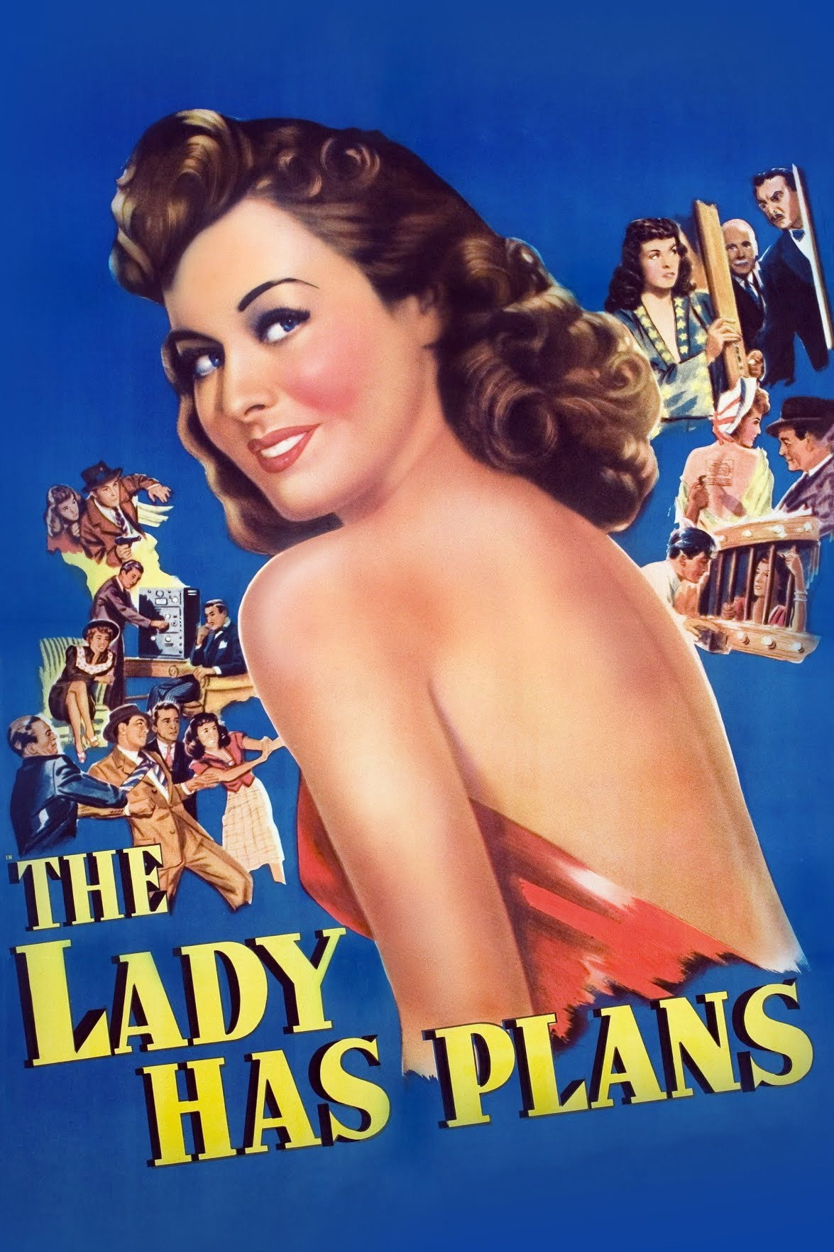 The Lady Has Plans movie poster print