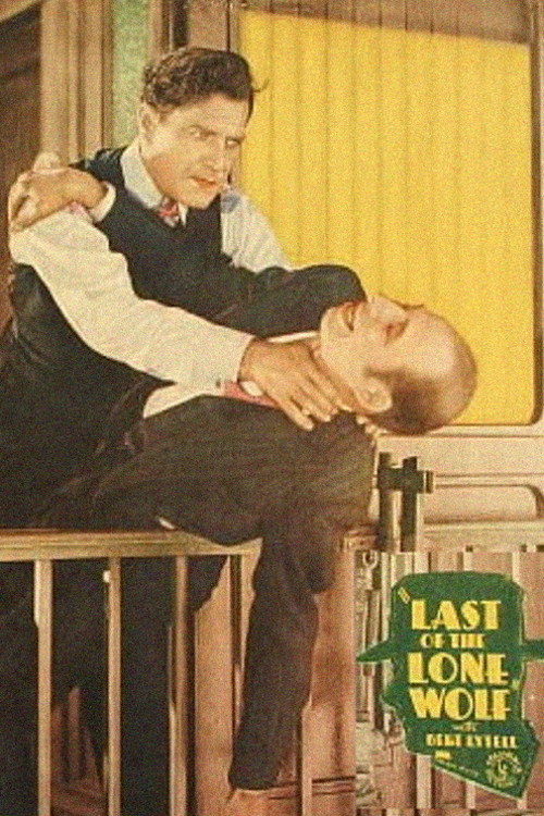 The Last of the Lone Wolf movie poster print