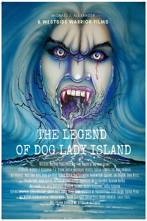 The Legend of Dog Lady Island movie poster print