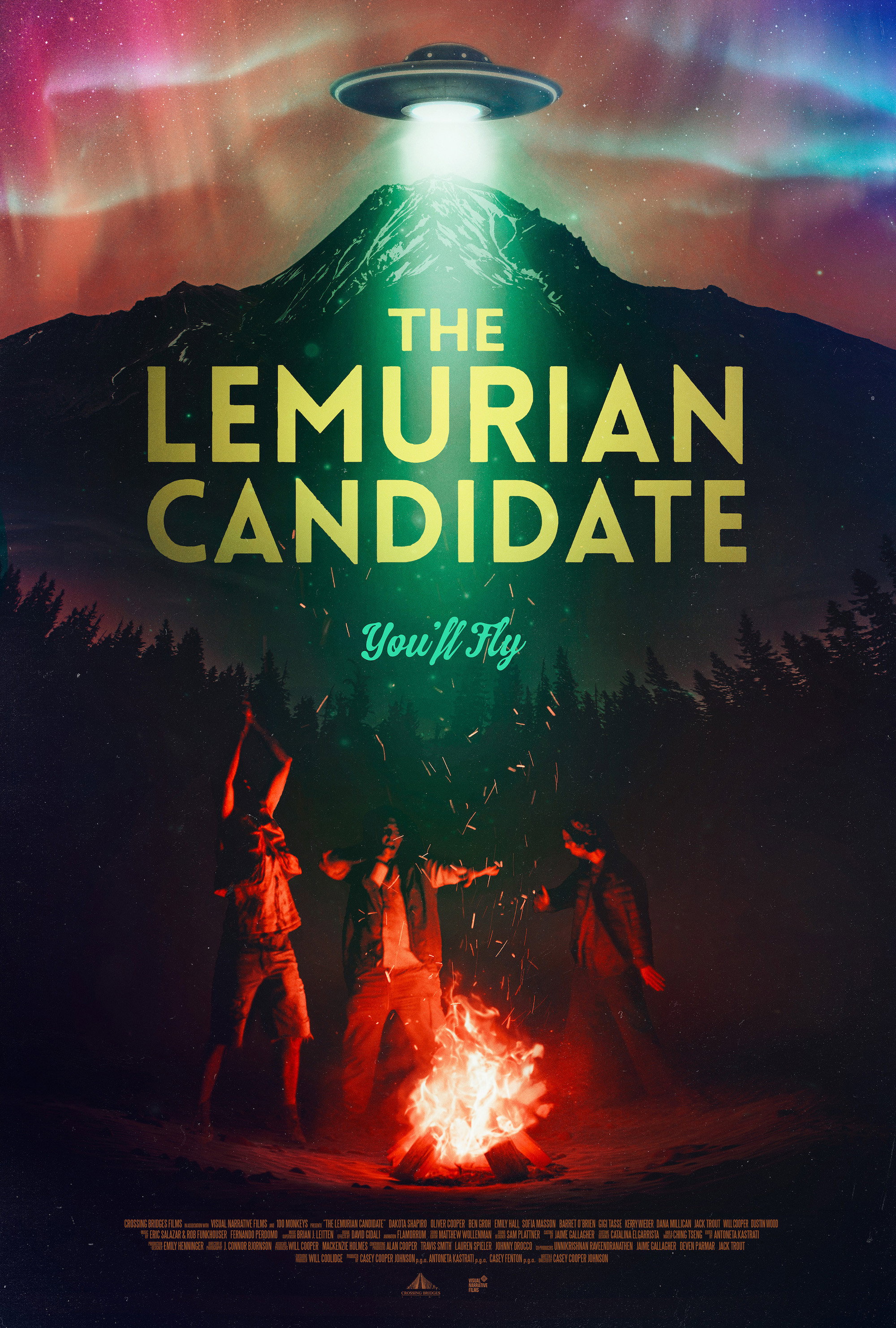 The Lemurian Candidate movie poster print