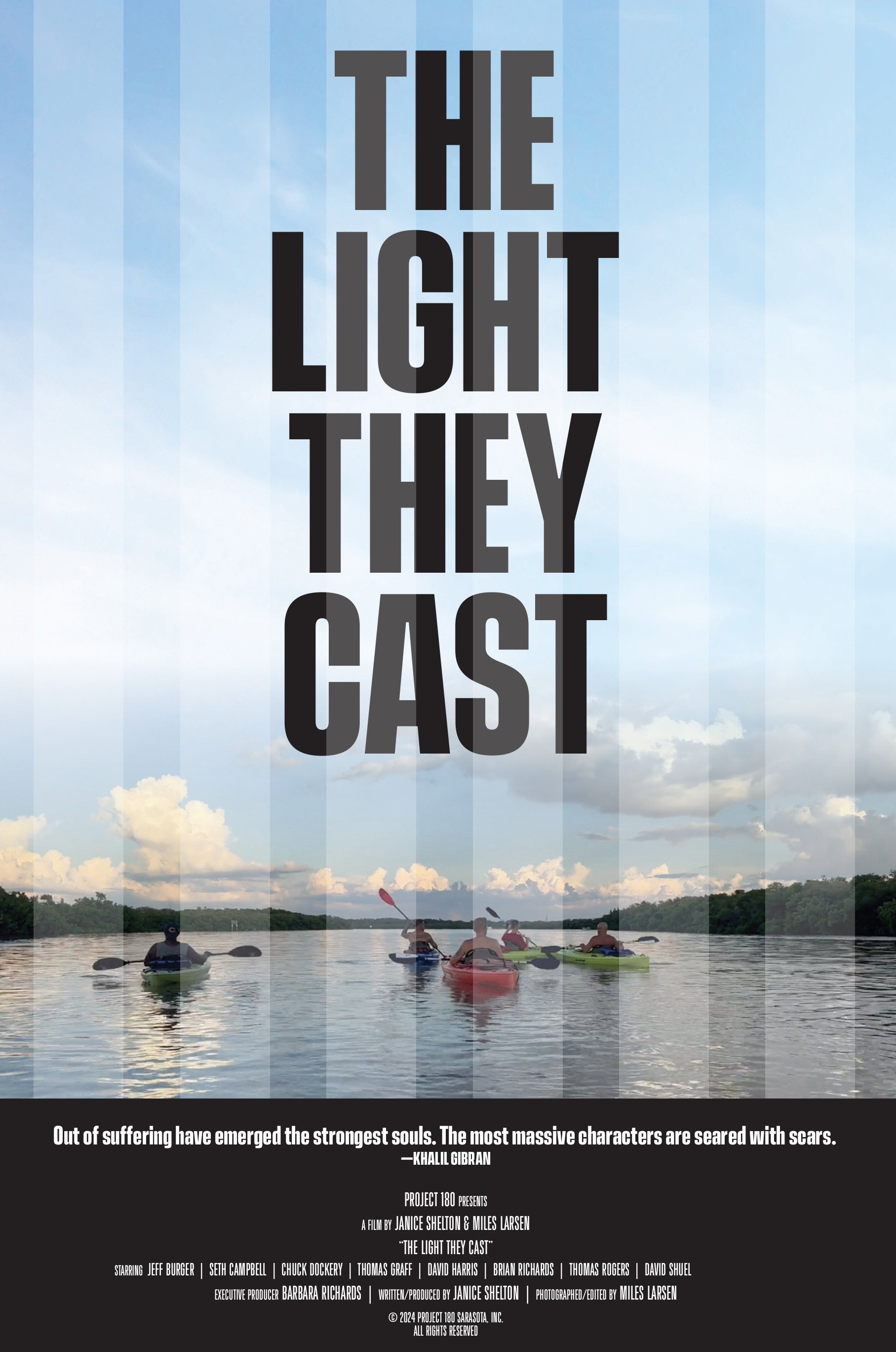 The Light They Cast movie poster print
