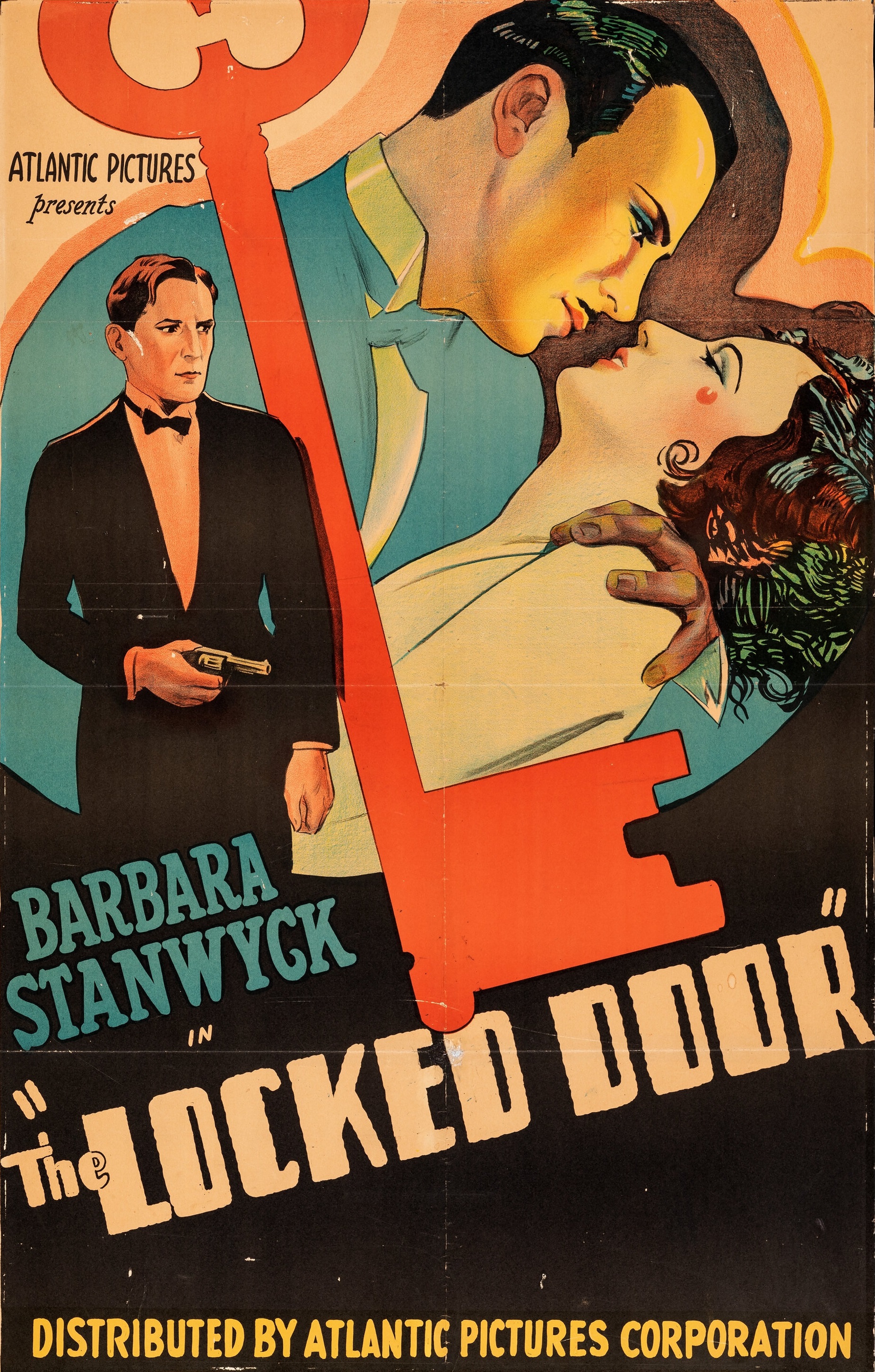 The Locked Door movie poster print