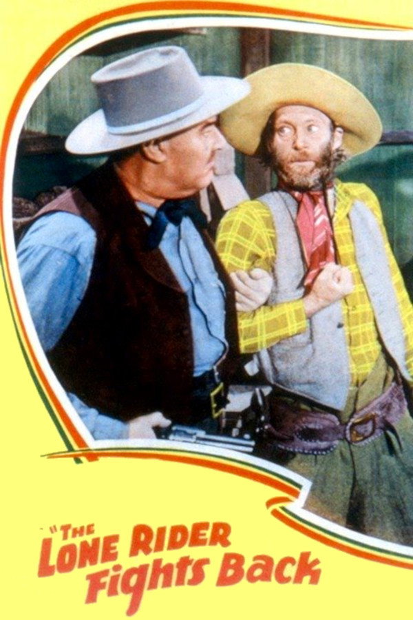 The Lone Rider Fights Back movie poster print
