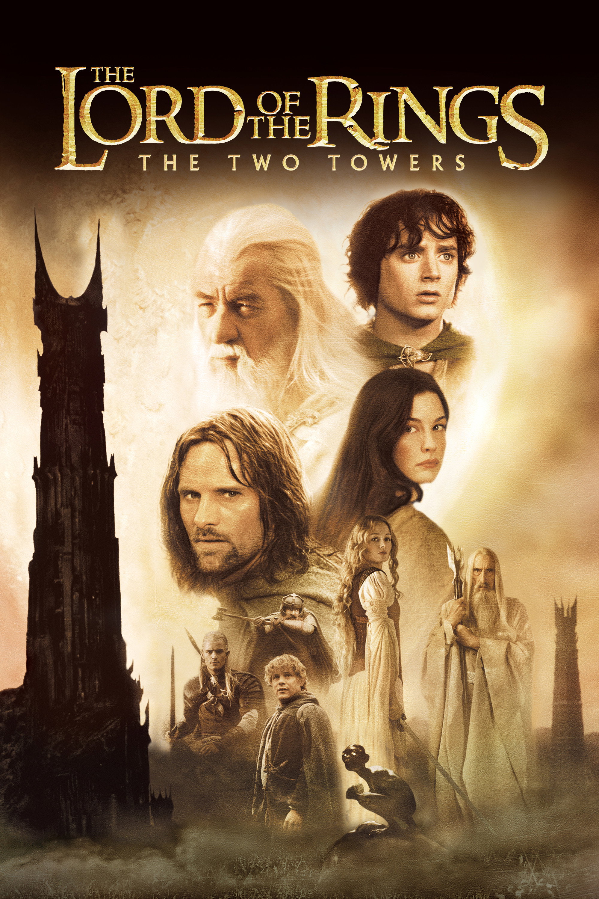 The Lord of the Rings: The Two Towers movie poster print