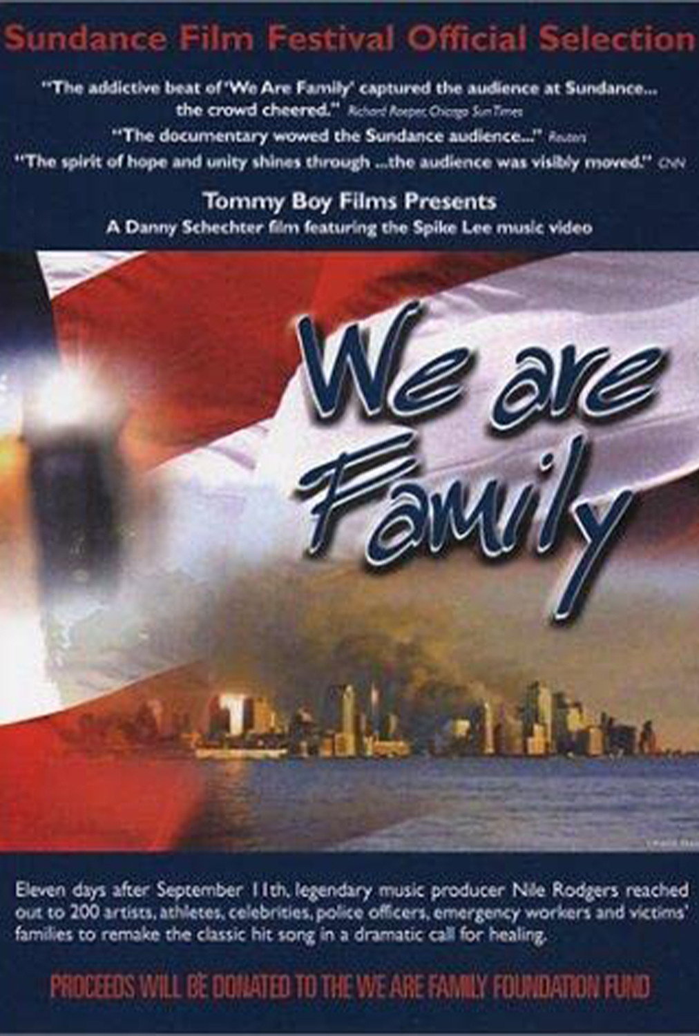 The Making and Meaning of 'We Are Family' movie poster print