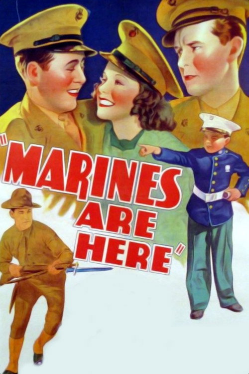 The Marines Are Here movie poster print