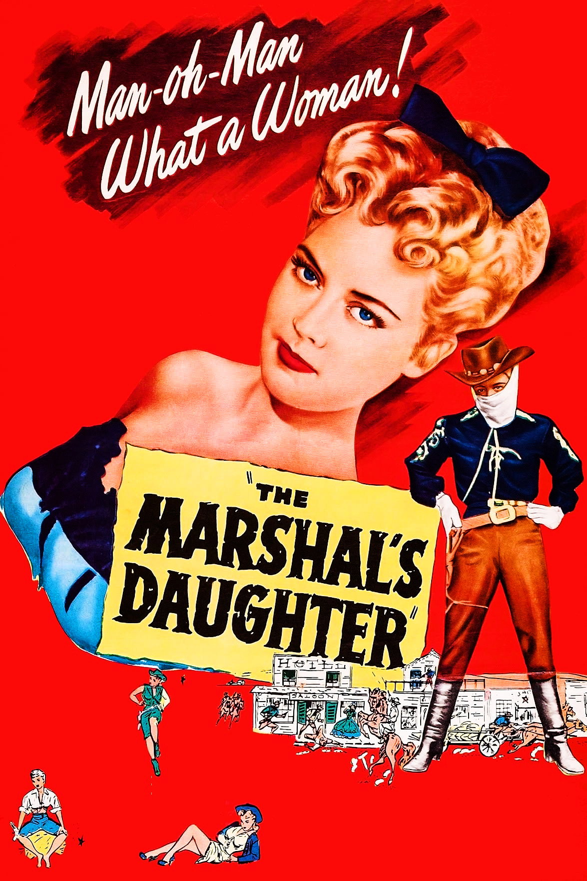 The Marshal's Daughter movie poster print