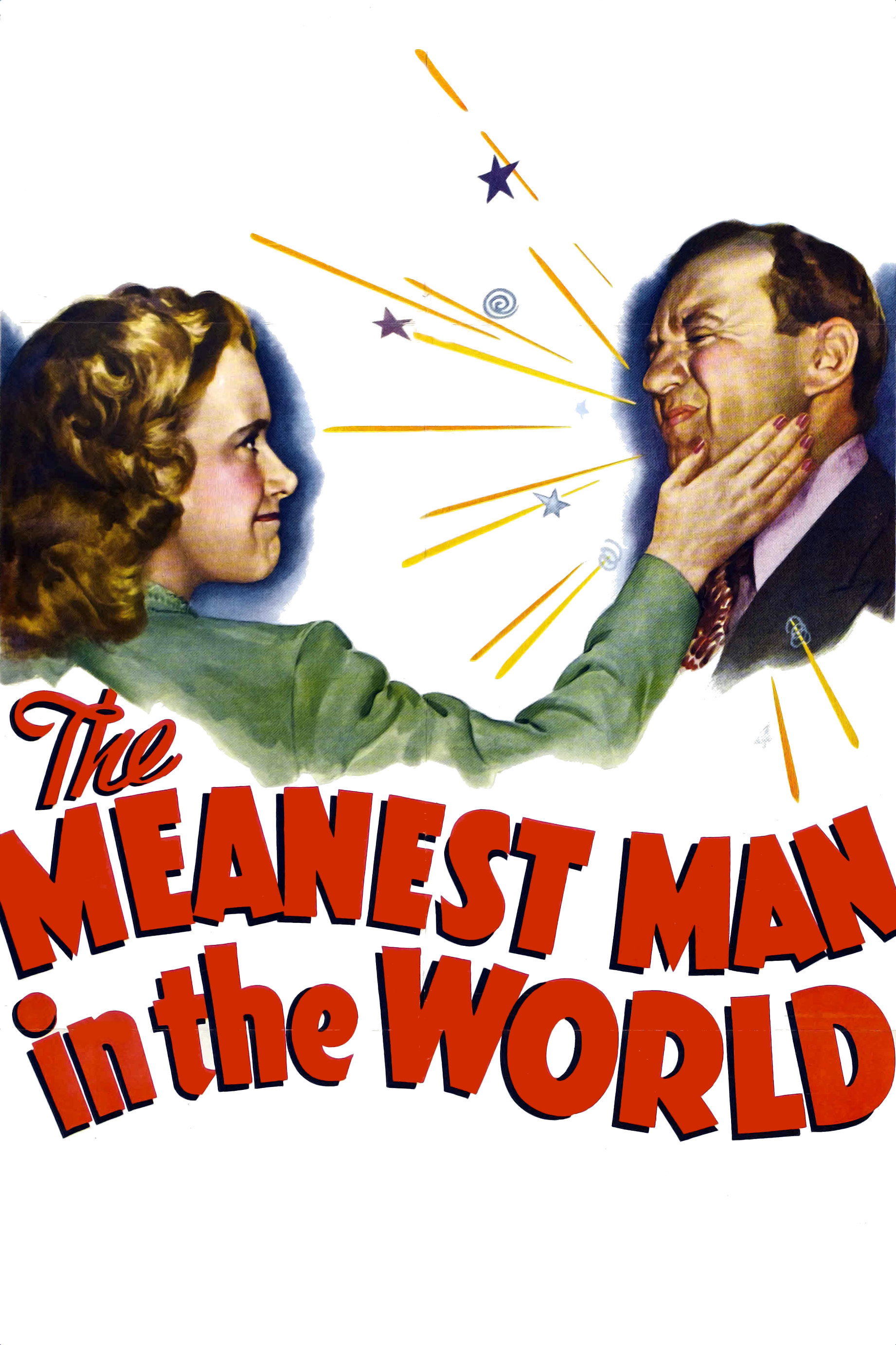 The Meanest Man in the World movie poster print