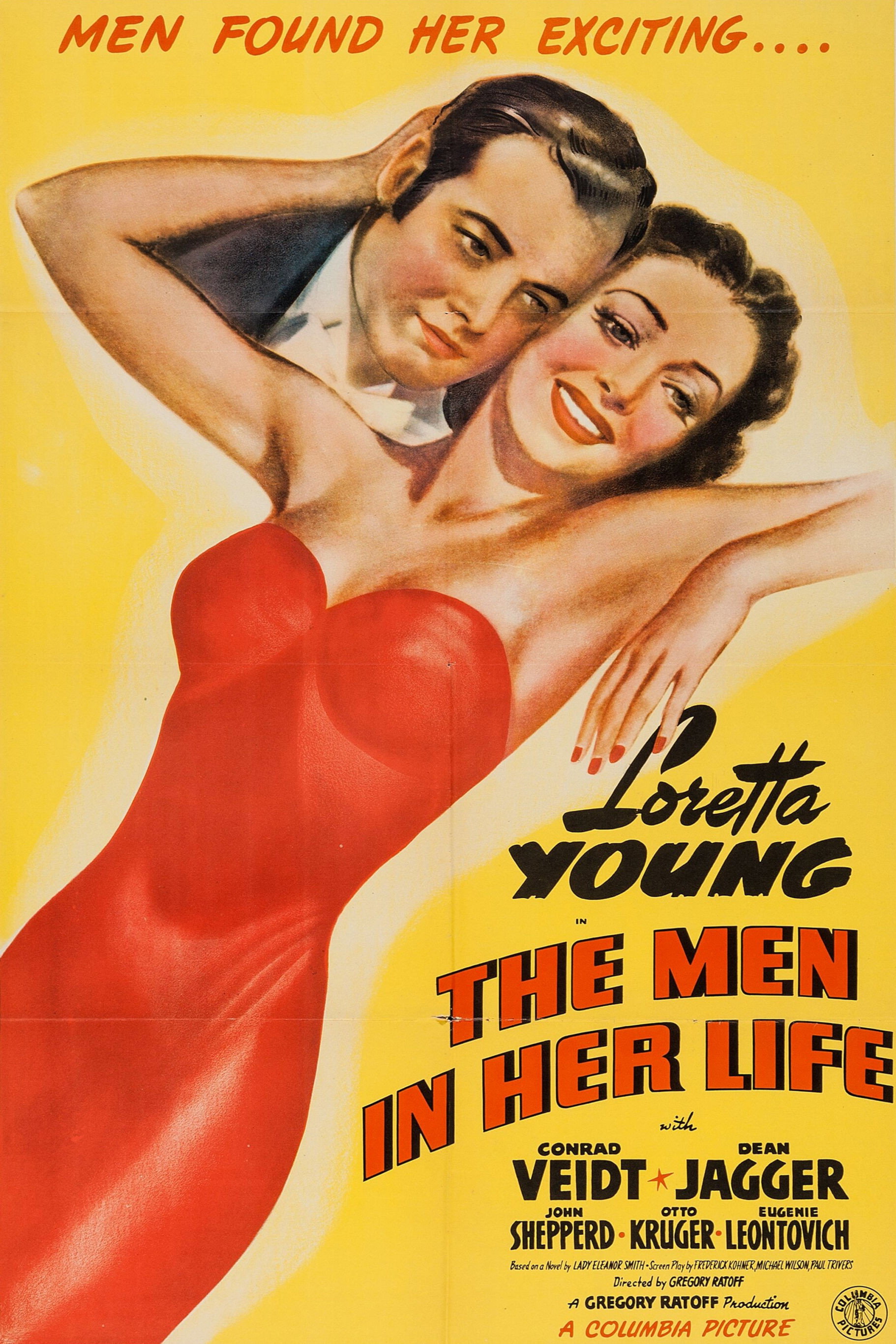 The Men in Her Life movie poster print