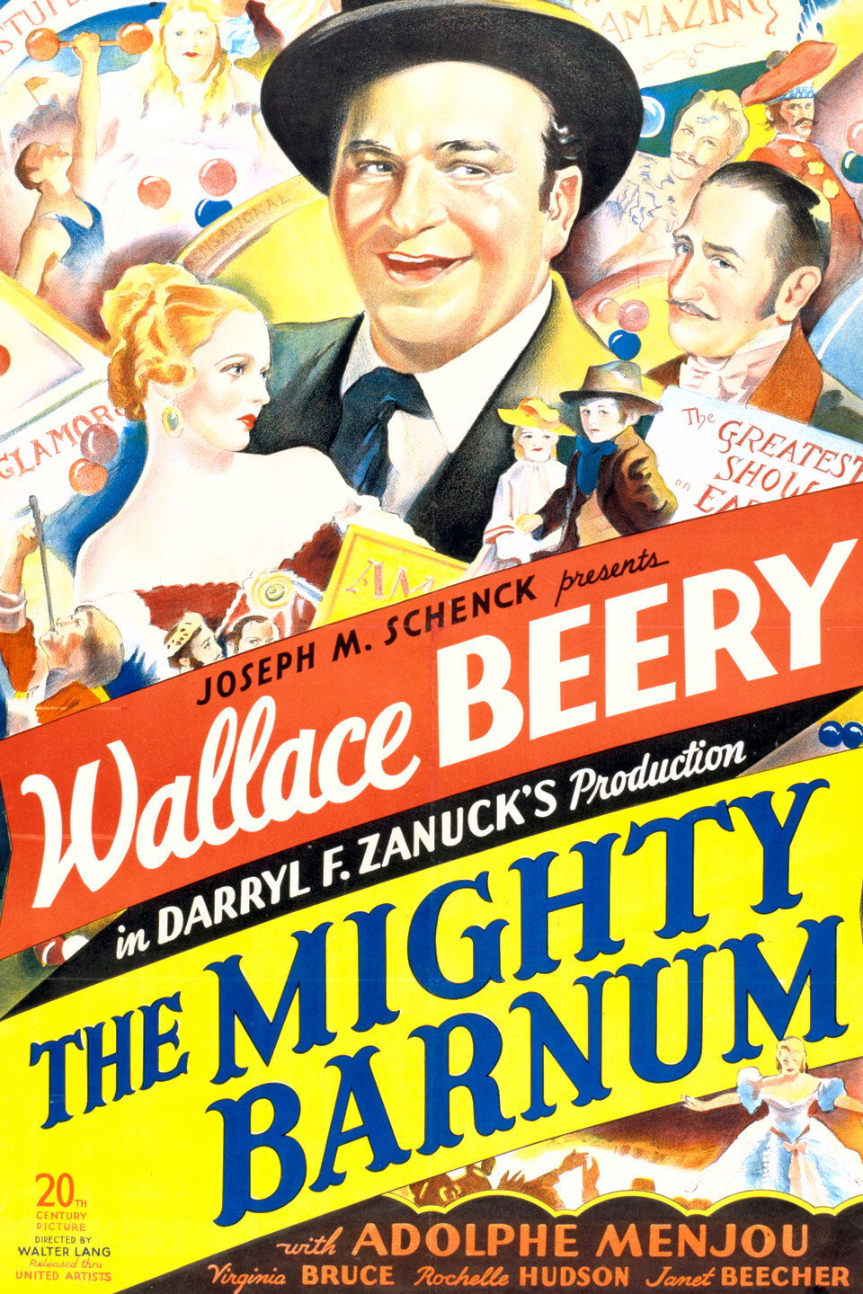 The Mighty Barnum movie poster print