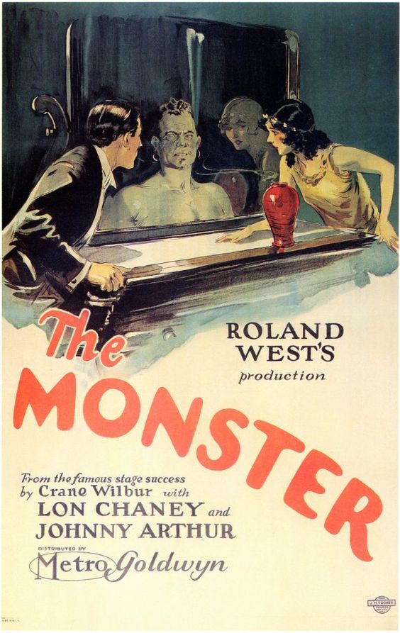 The Monster movie poster print