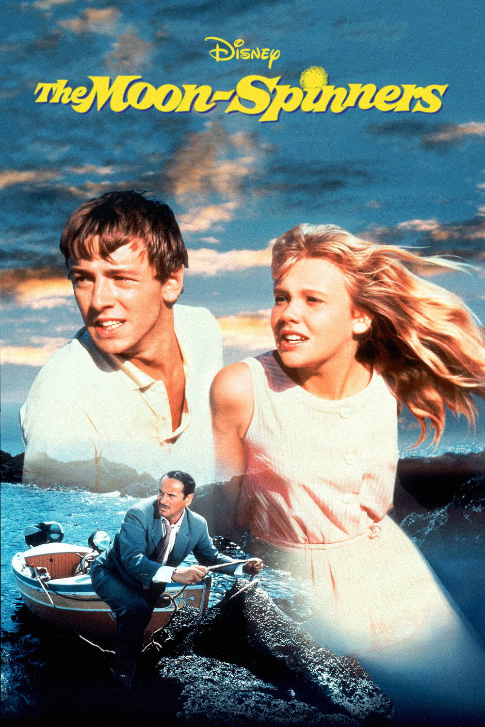 The Moon-Spinners movie poster print