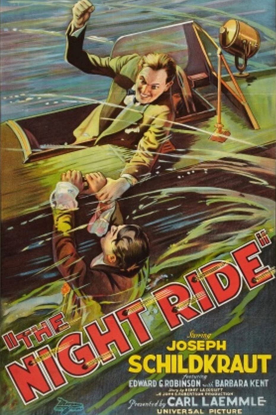 The Night Ride movie poster print
