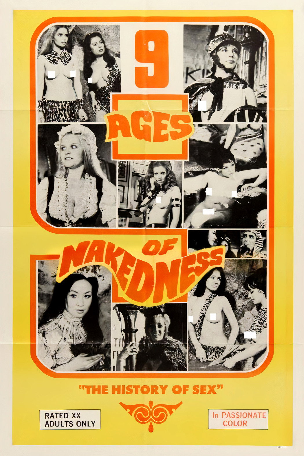 The Nine Ages of Nakedness movie poster print