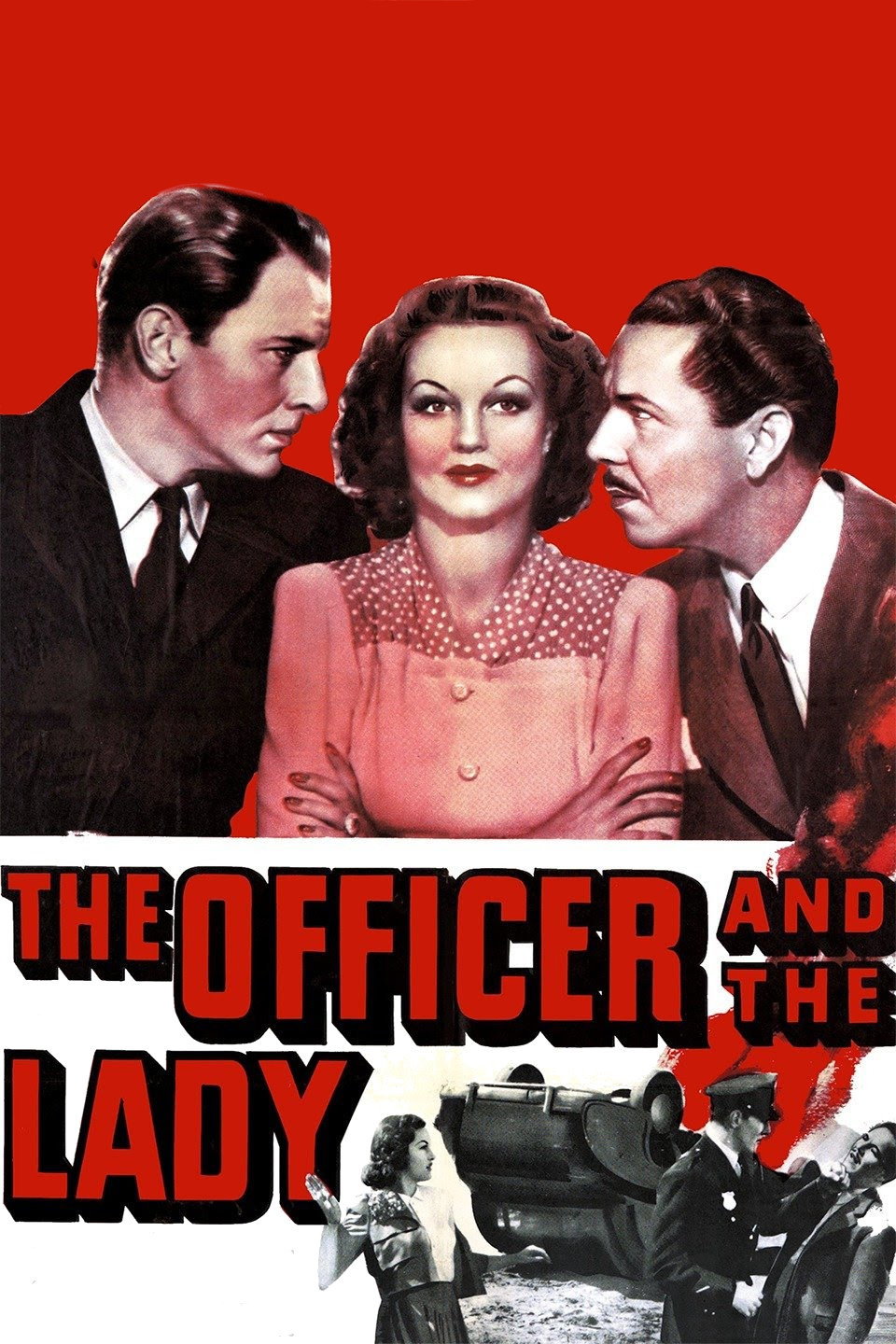 The Officer and the Lady movie poster print