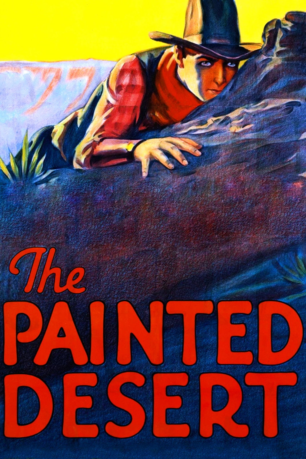 The Painted Desert movie poster print