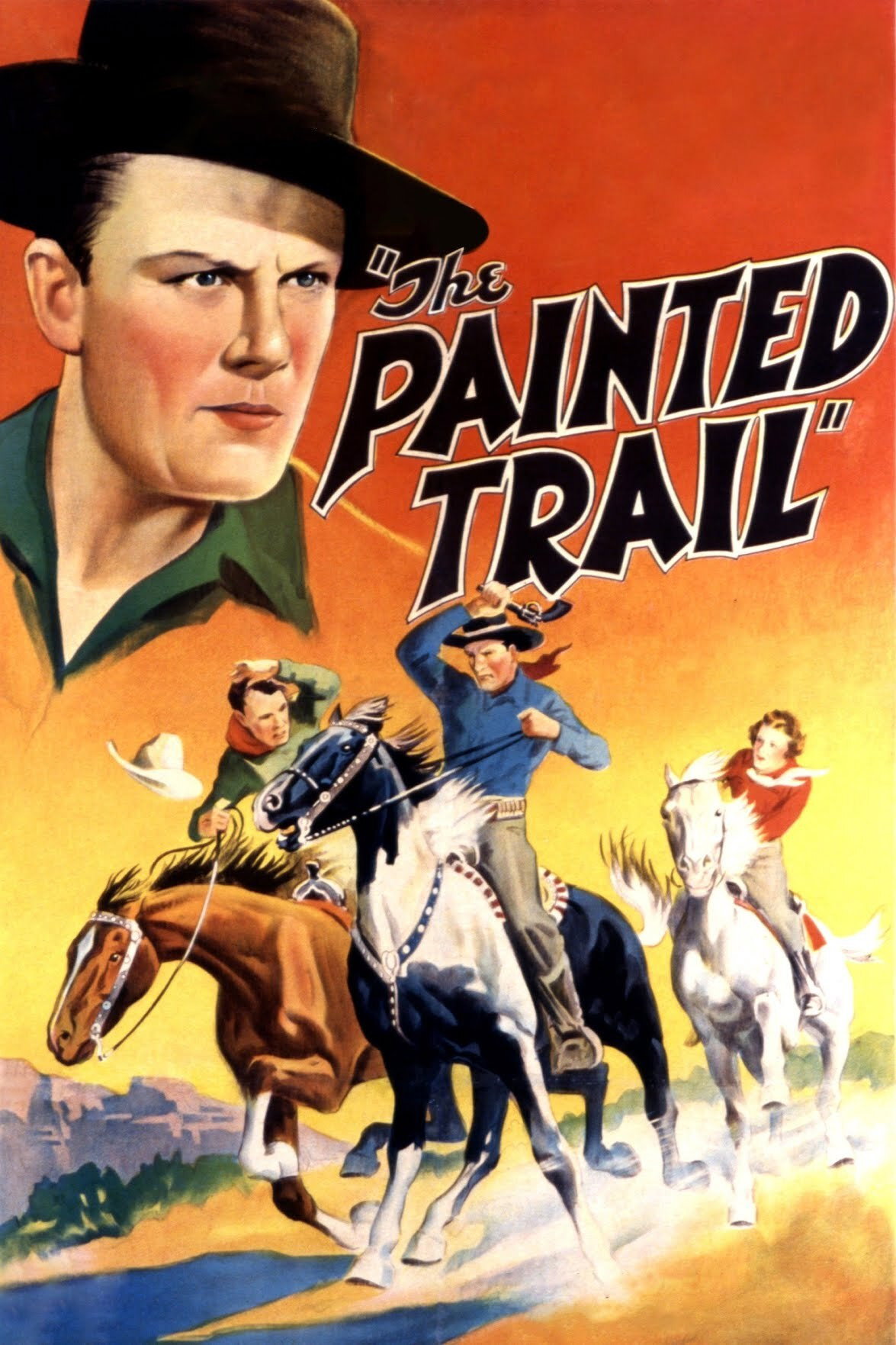 The Painted Trail movie poster print