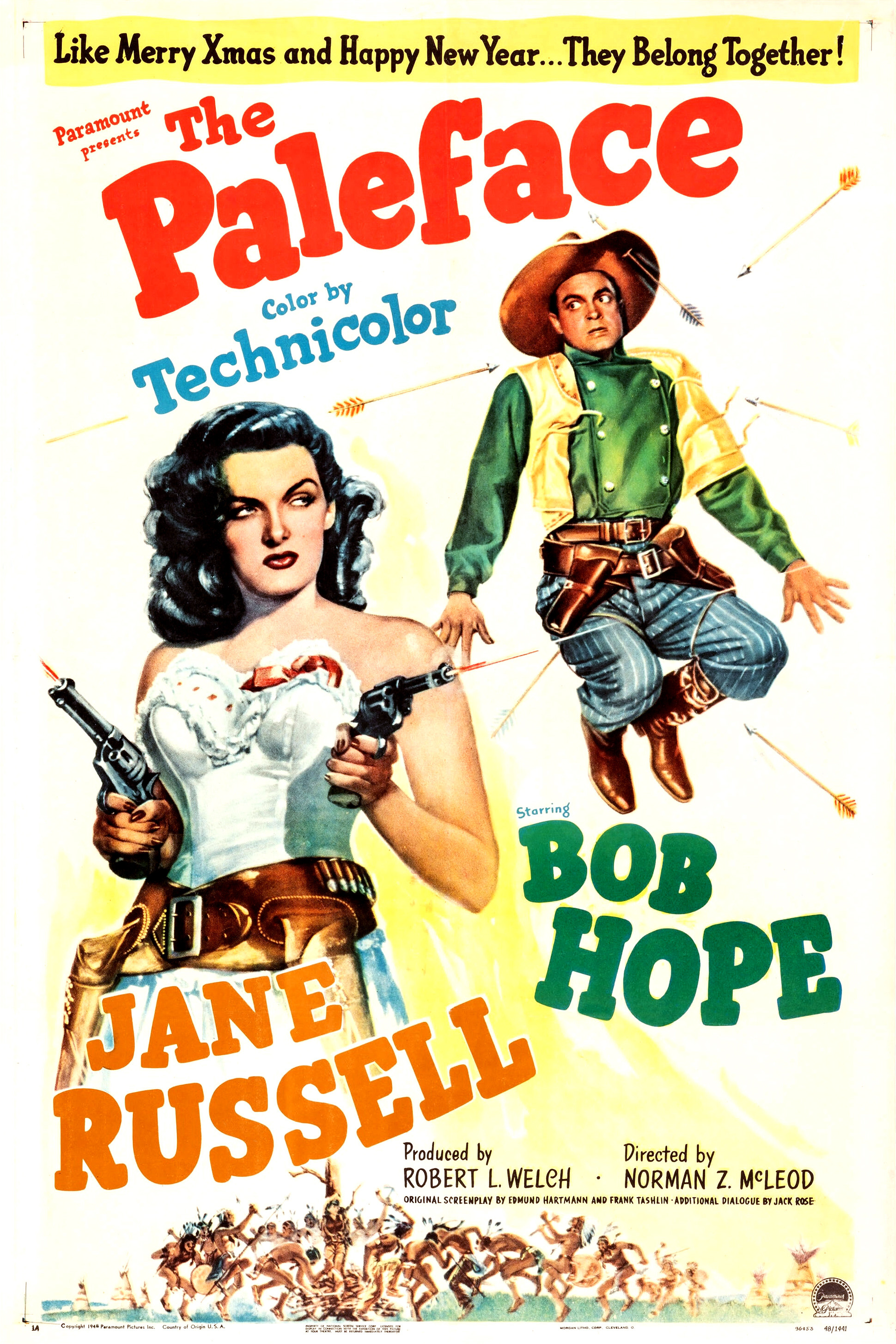 The Paleface movie poster print