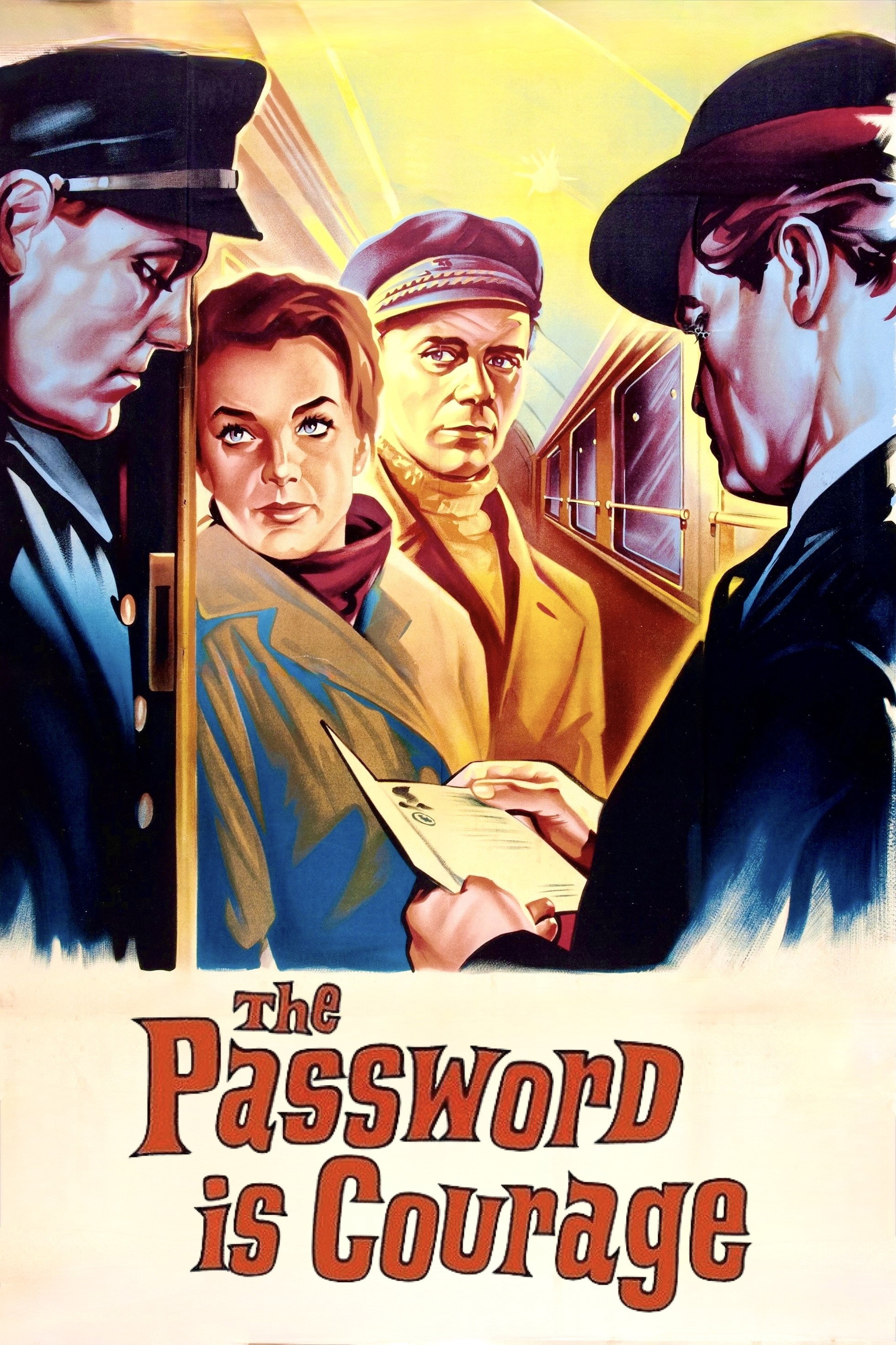 The Password Is Courage movie poster print