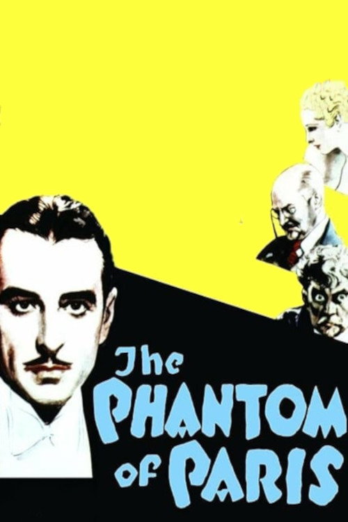 The Phantom of Paris movie poster print