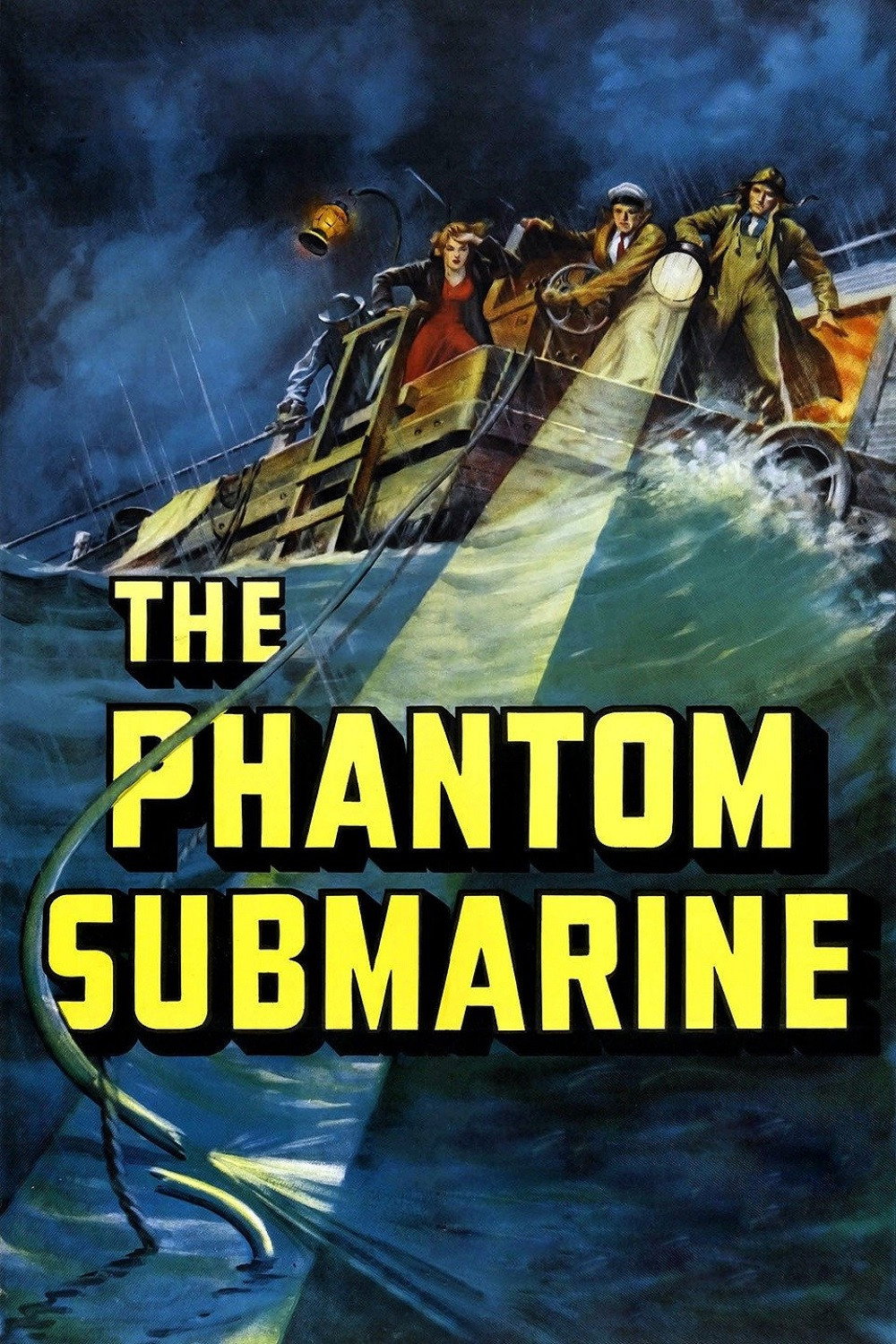 The Phantom Submarine movie poster print