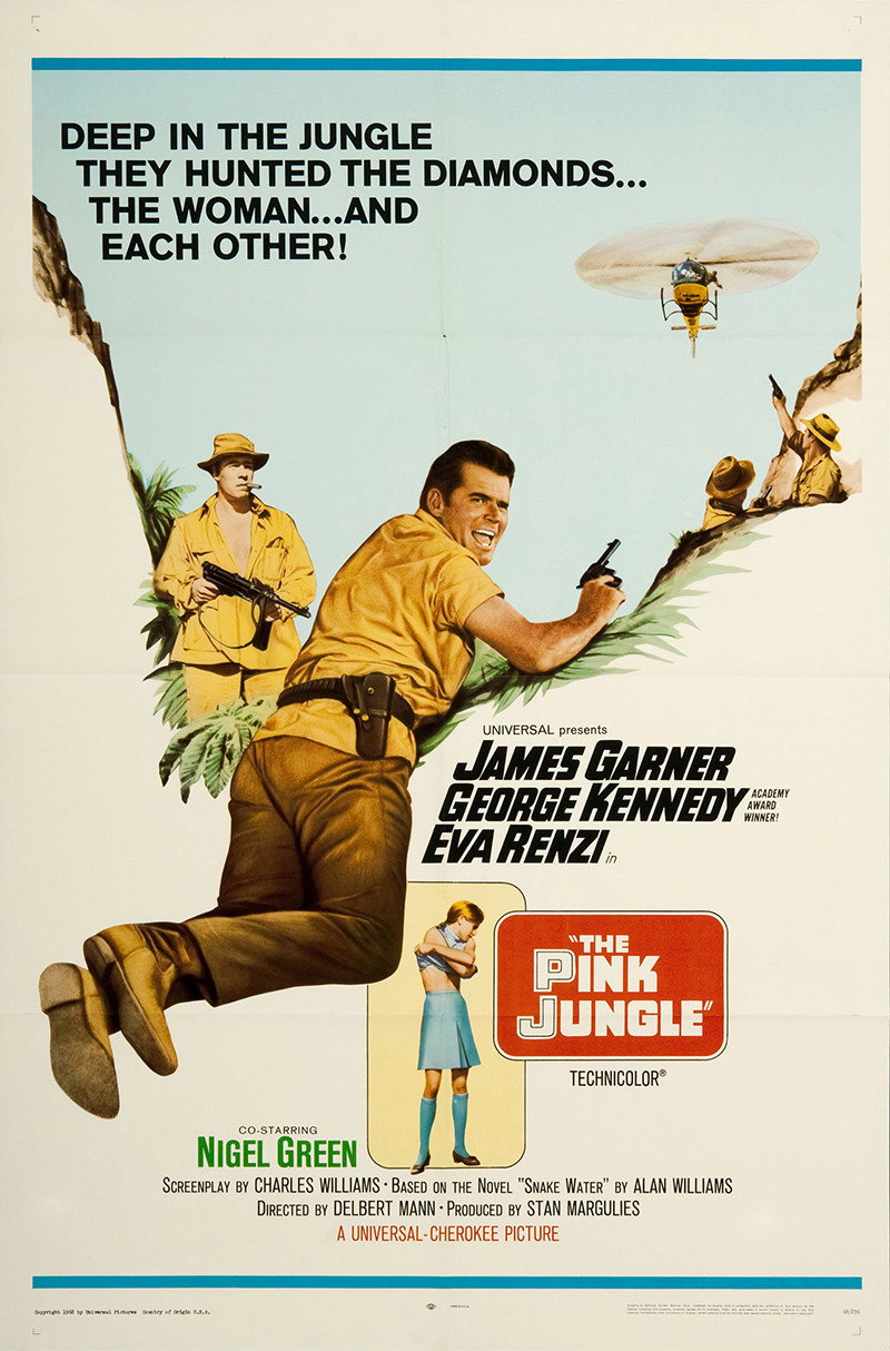 The Pink Jungle movie poster print