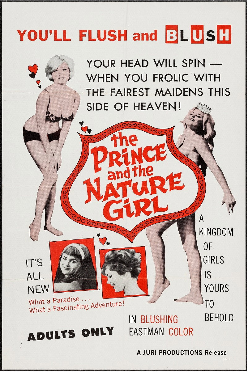 The Prince and the Nature Girl movie poster print