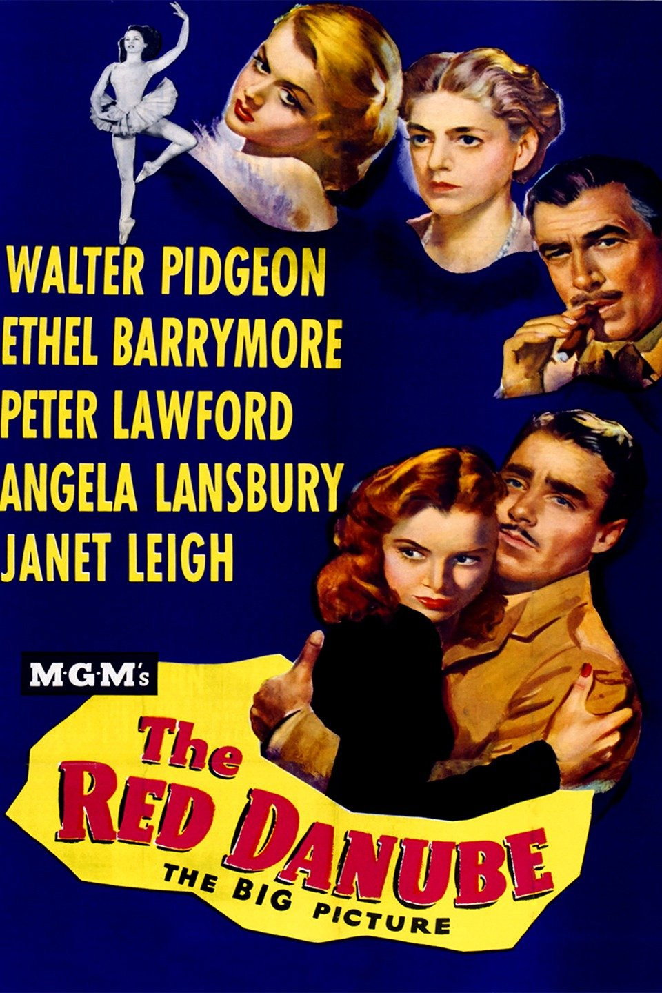 The Red Danube movie poster print