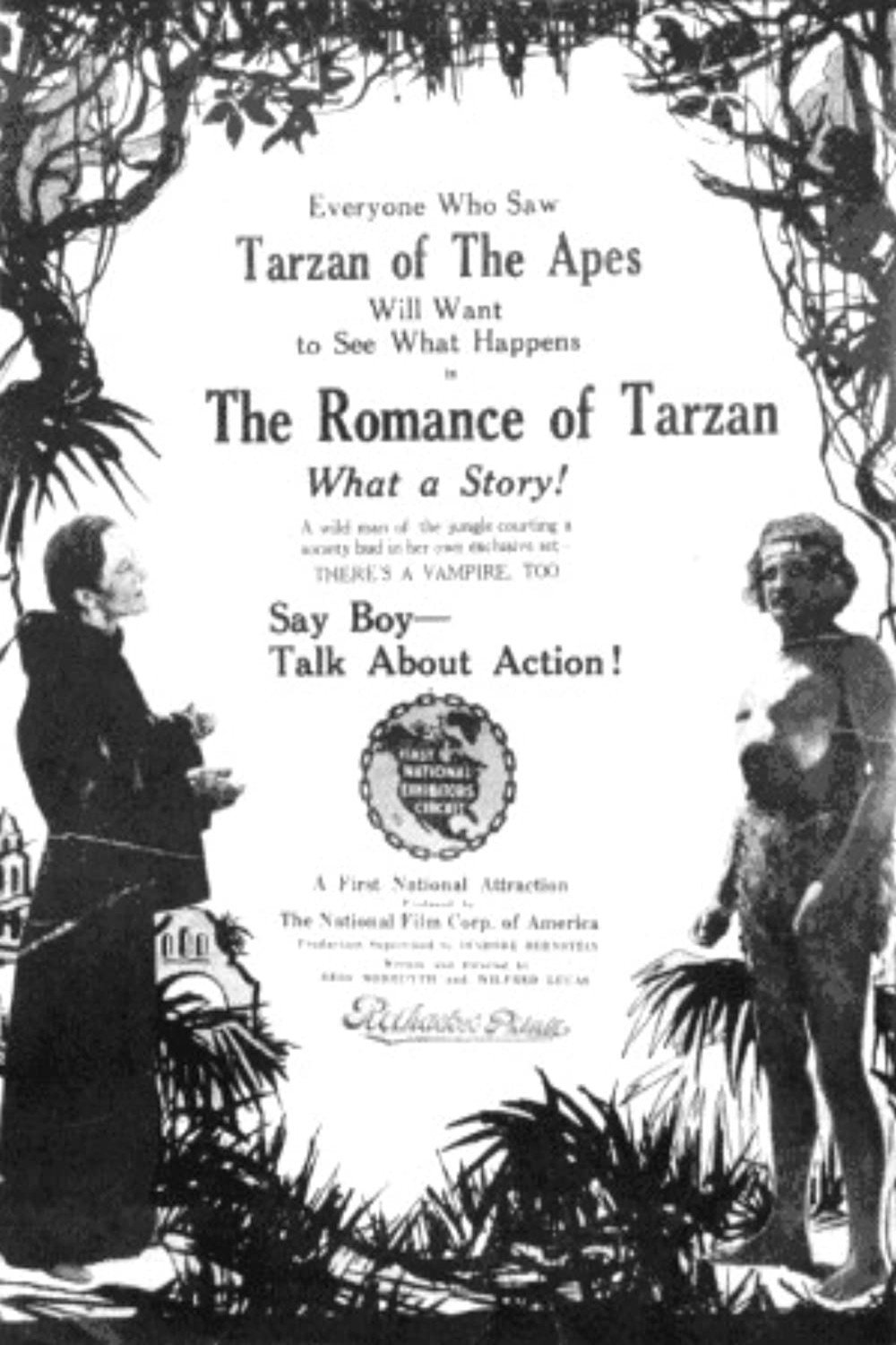The Romance of Tarzan movie poster print