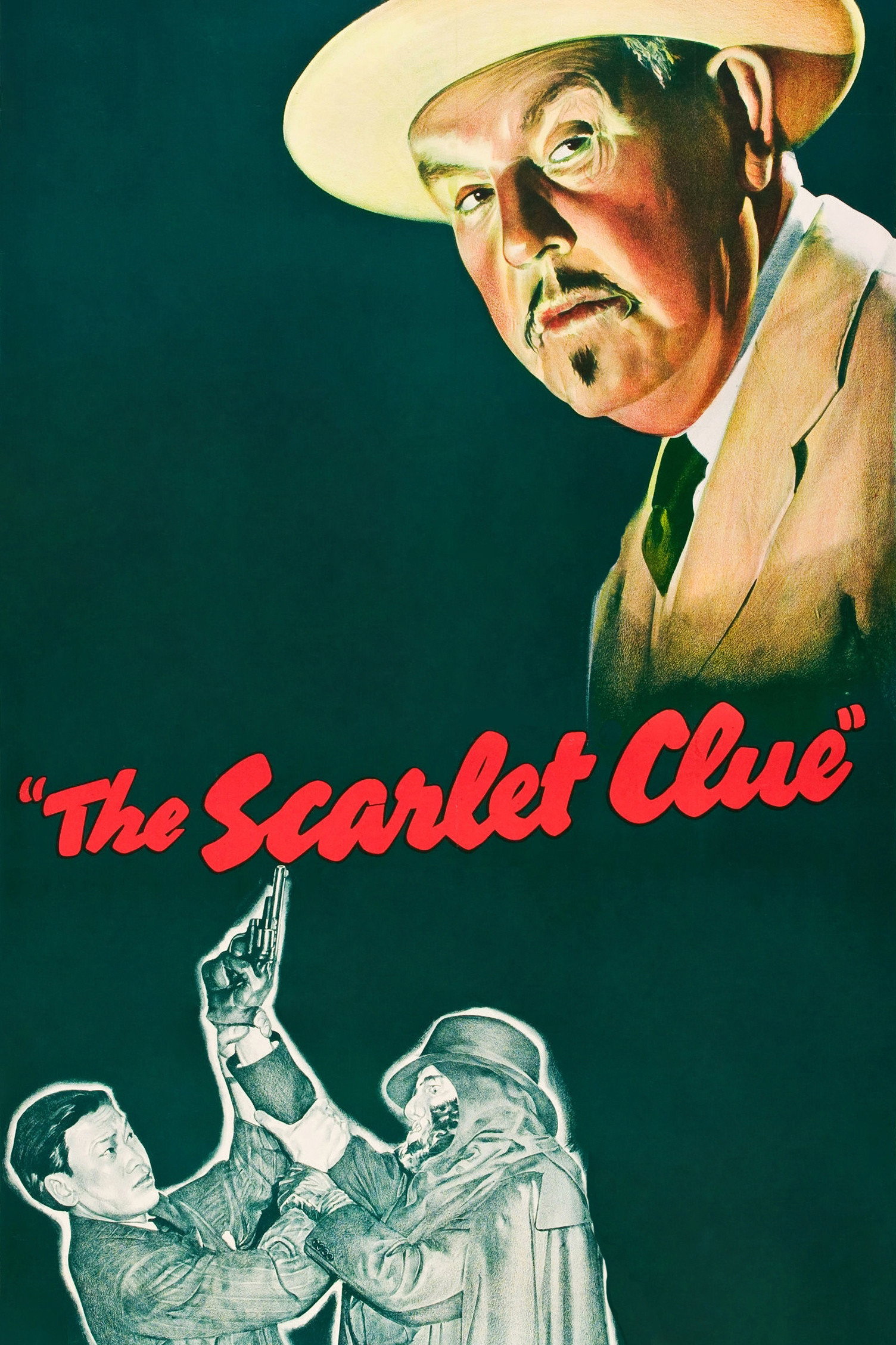 The Scarlet Clue movie poster print