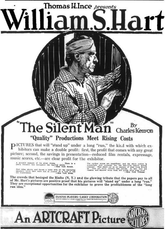 The Silent Man movie poster print