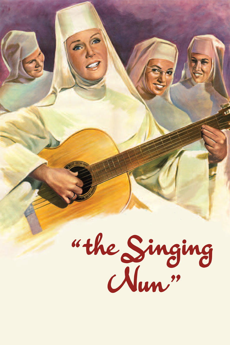 The Singing Nun movie poster print