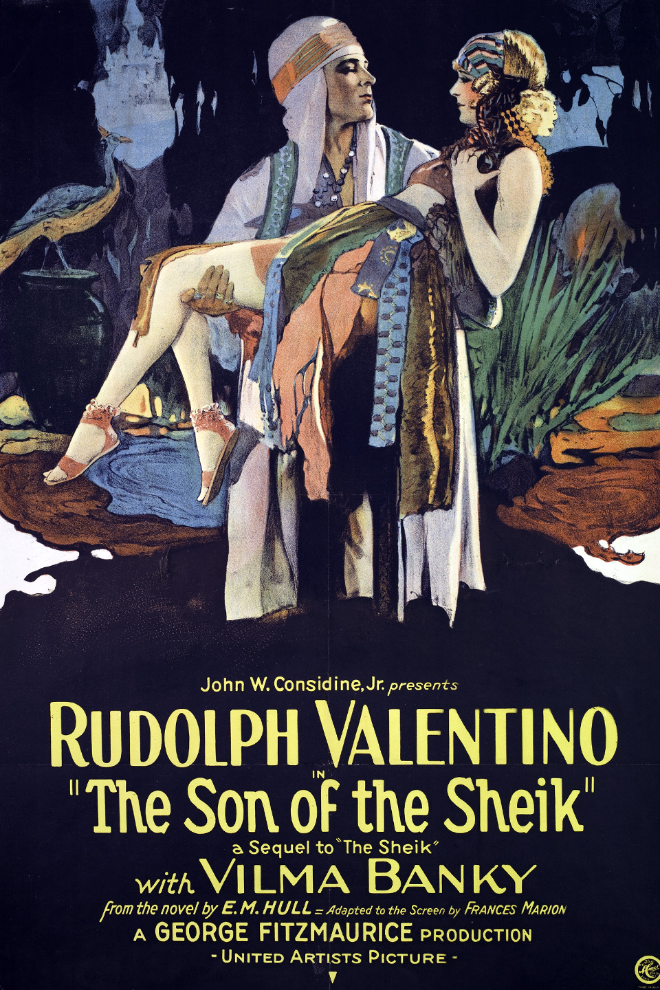 The Son of the Sheik movie poster print