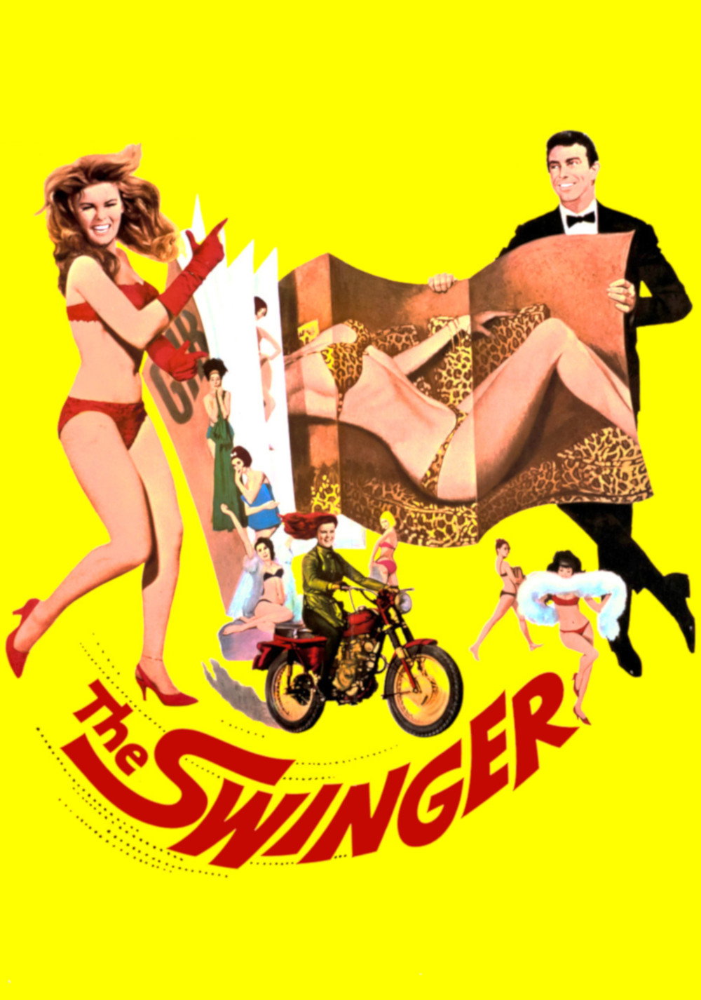 The Swinger movie poster print