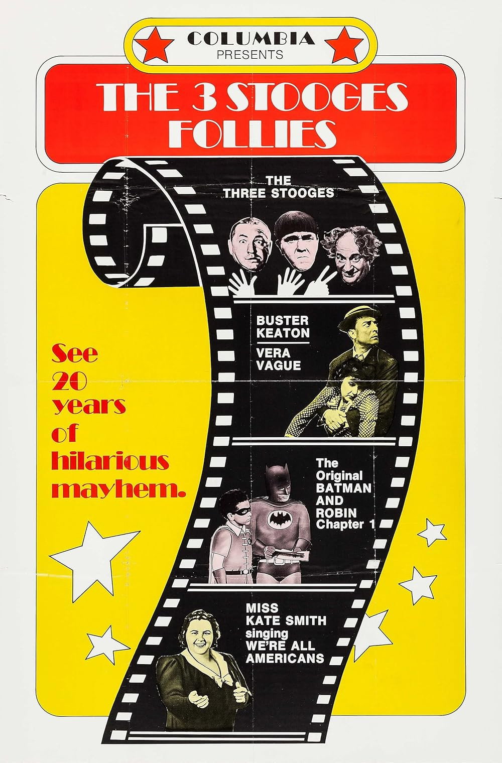The Three Stooges Follies movie poster print