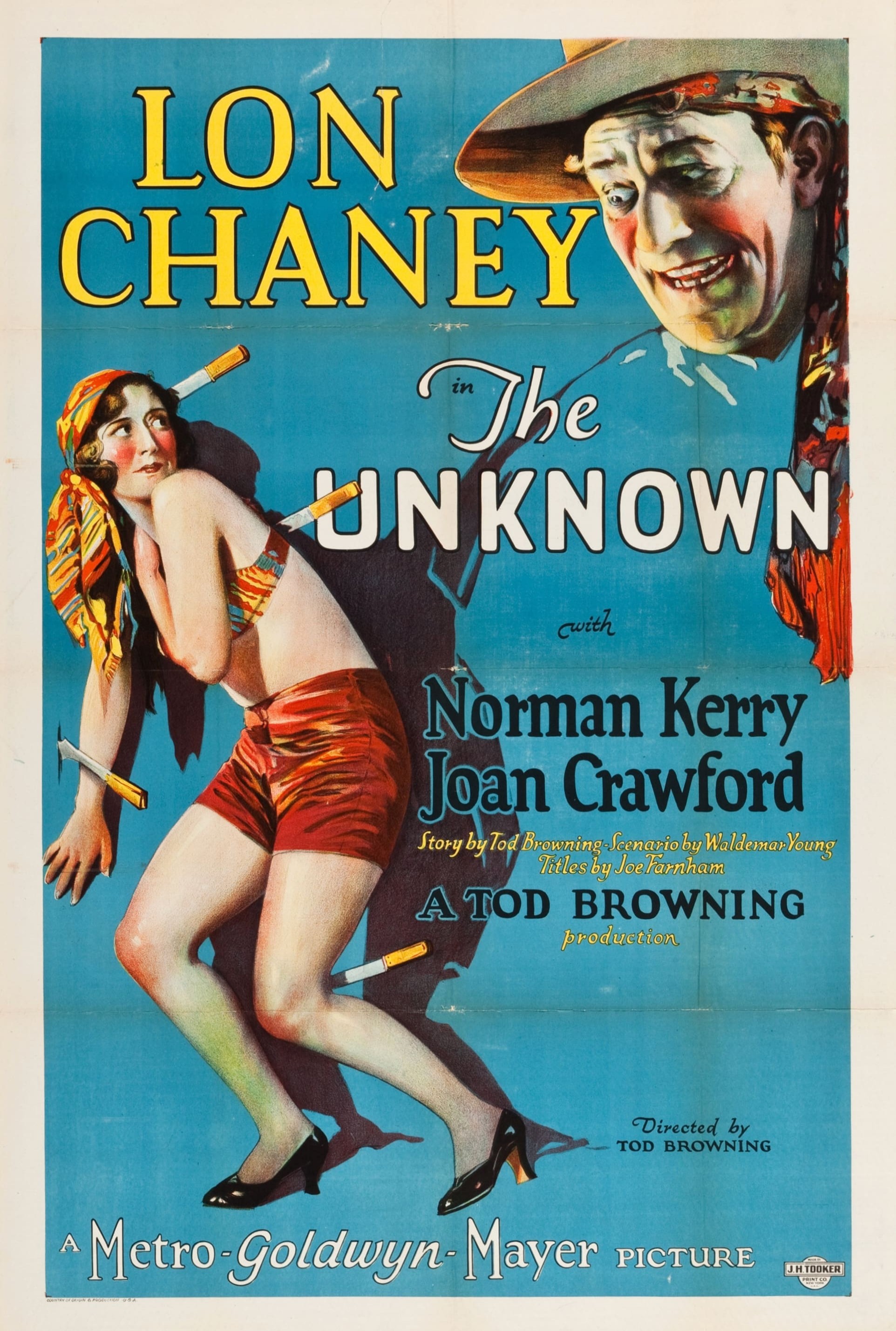 The Unknown movie poster print