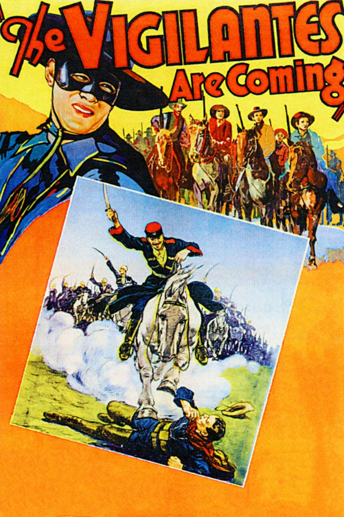 The Vigilantes Are Coming movie poster print