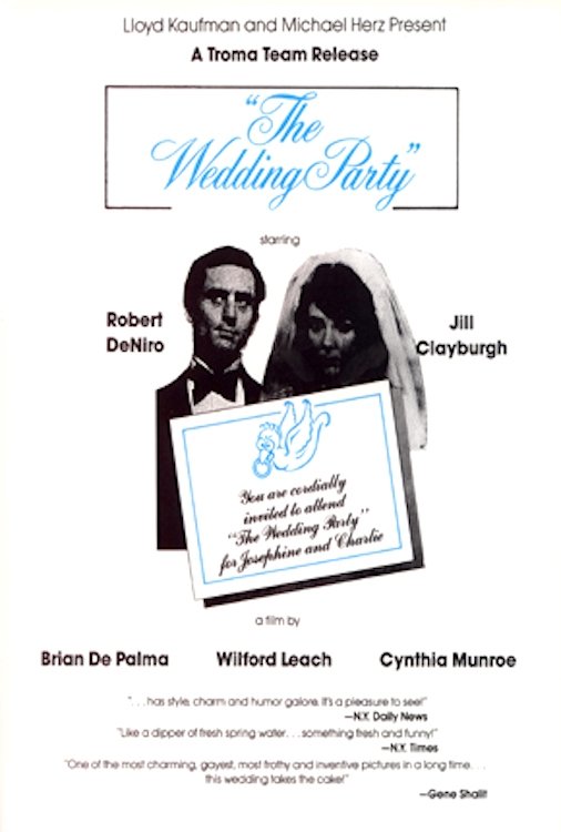 The Wedding Party movie poster print