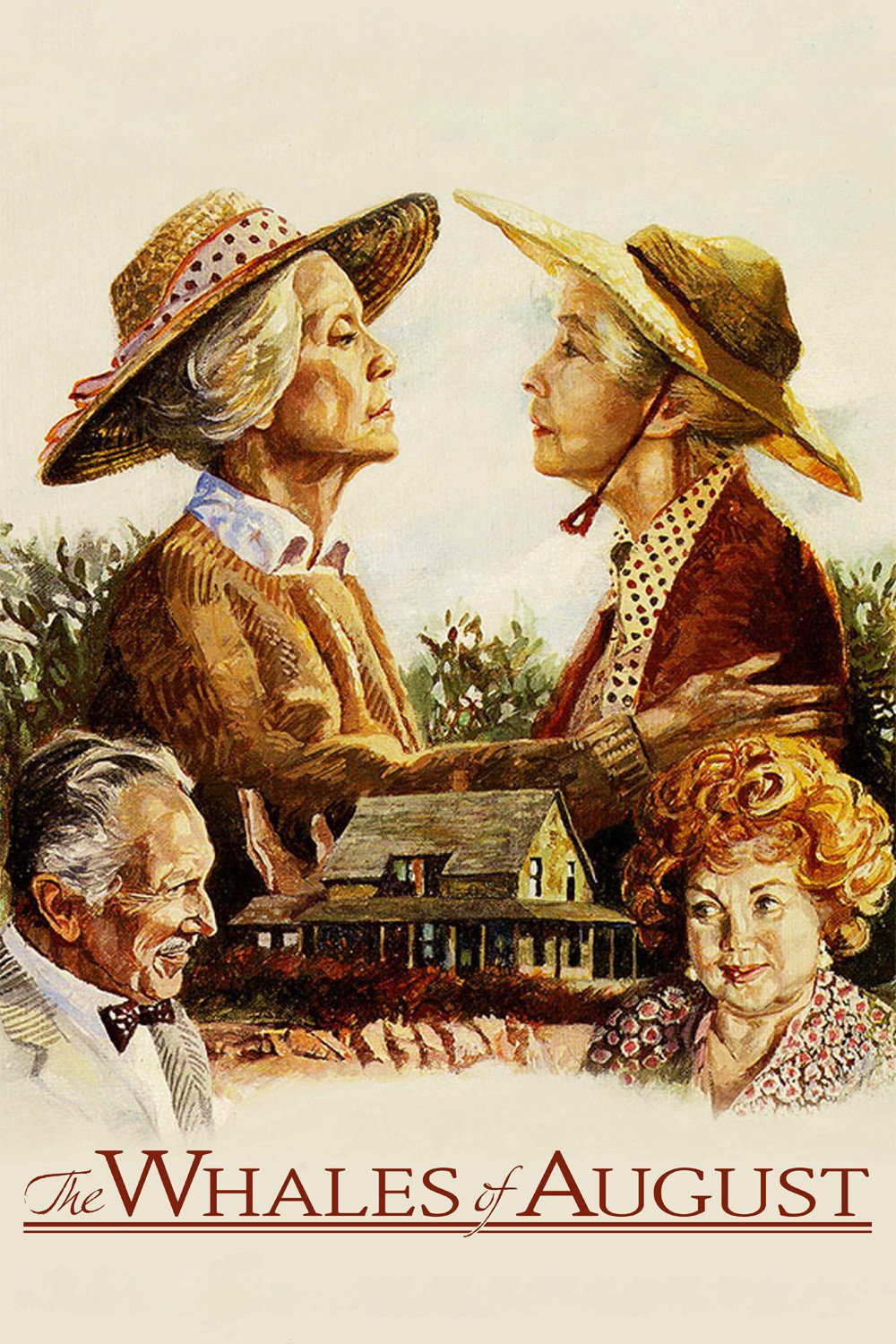 The Whales of August movie poster print