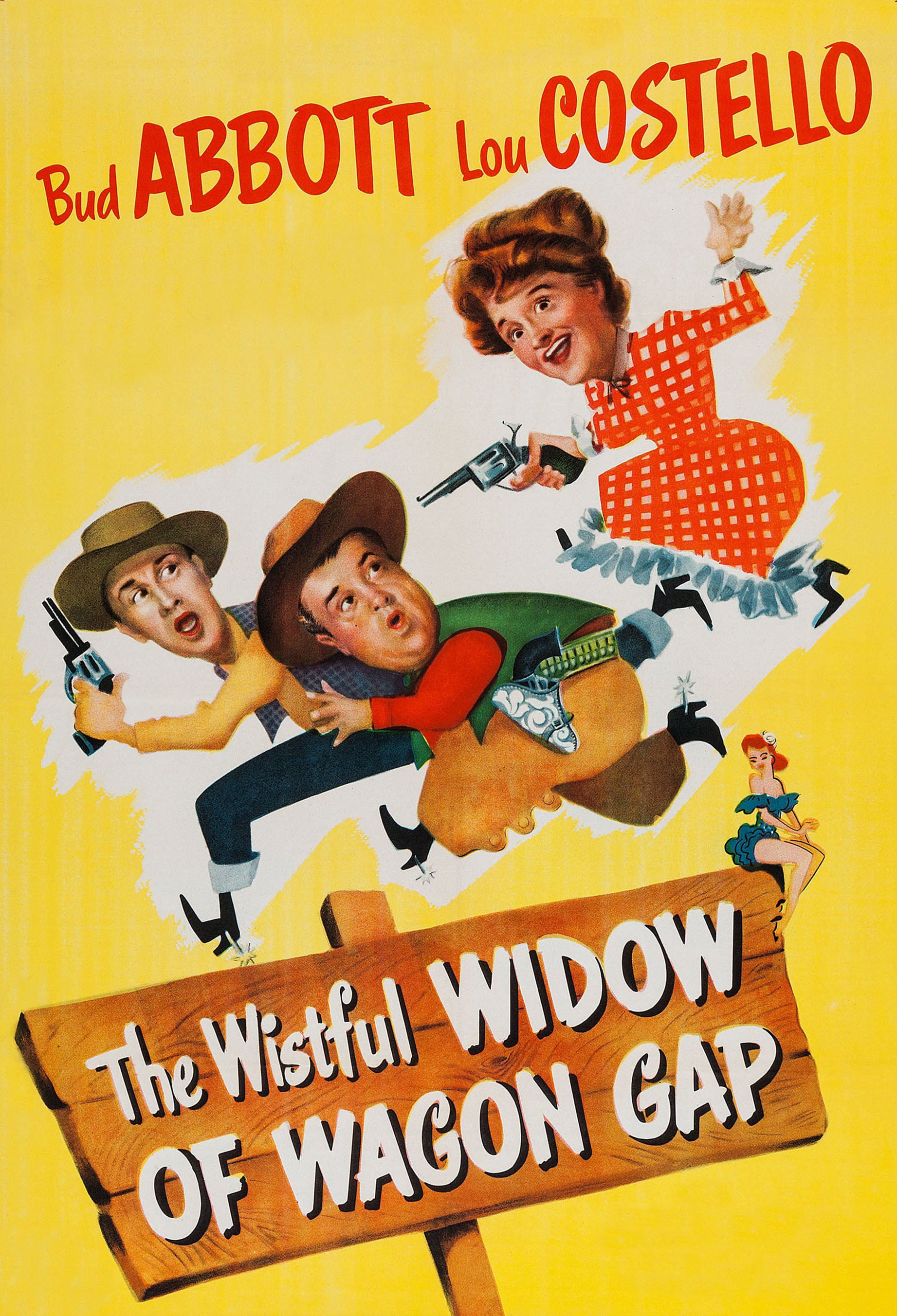 The Wistful Widow of Wagon Gap movie poster print