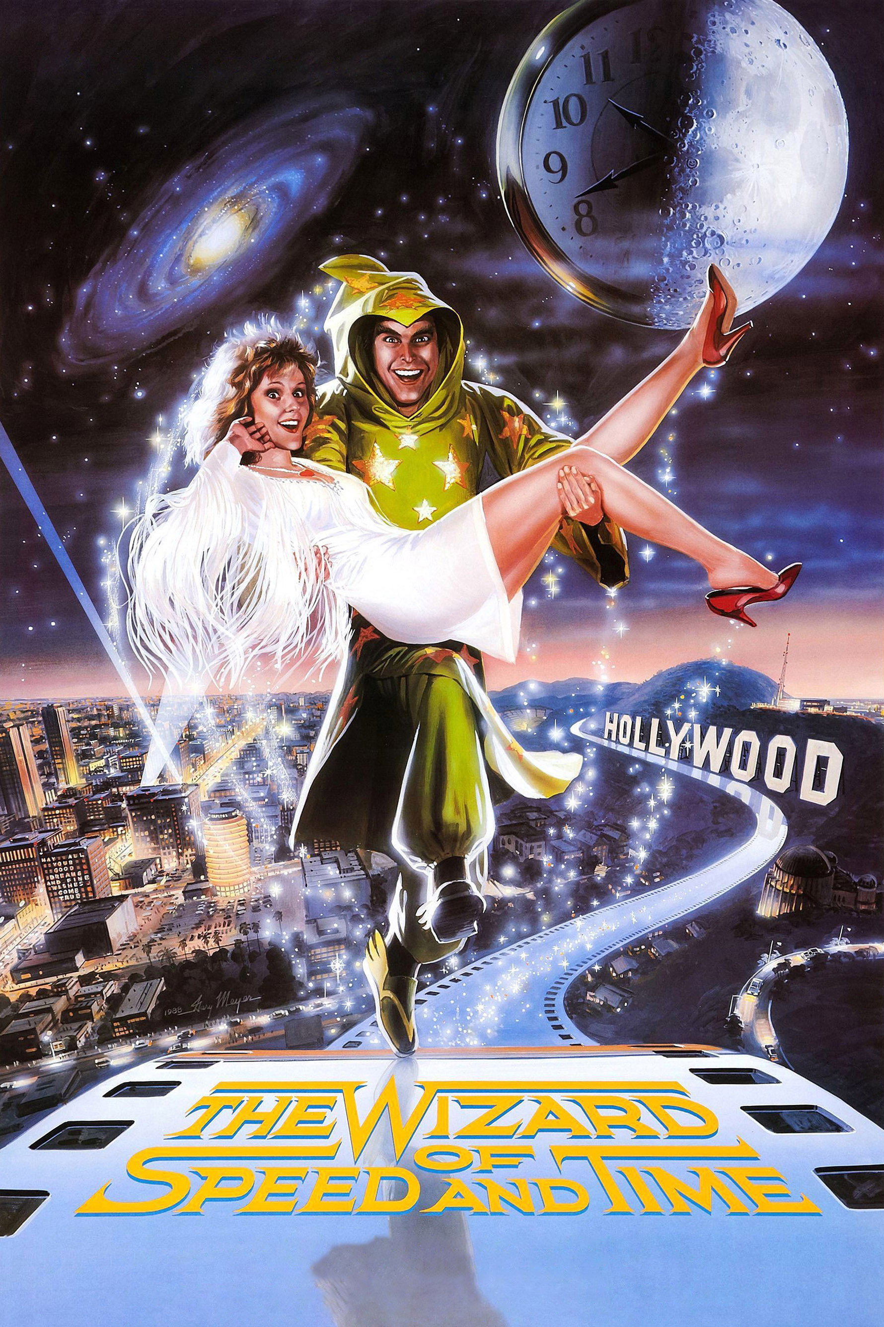 The Wizard of Speed and Time movie poster print