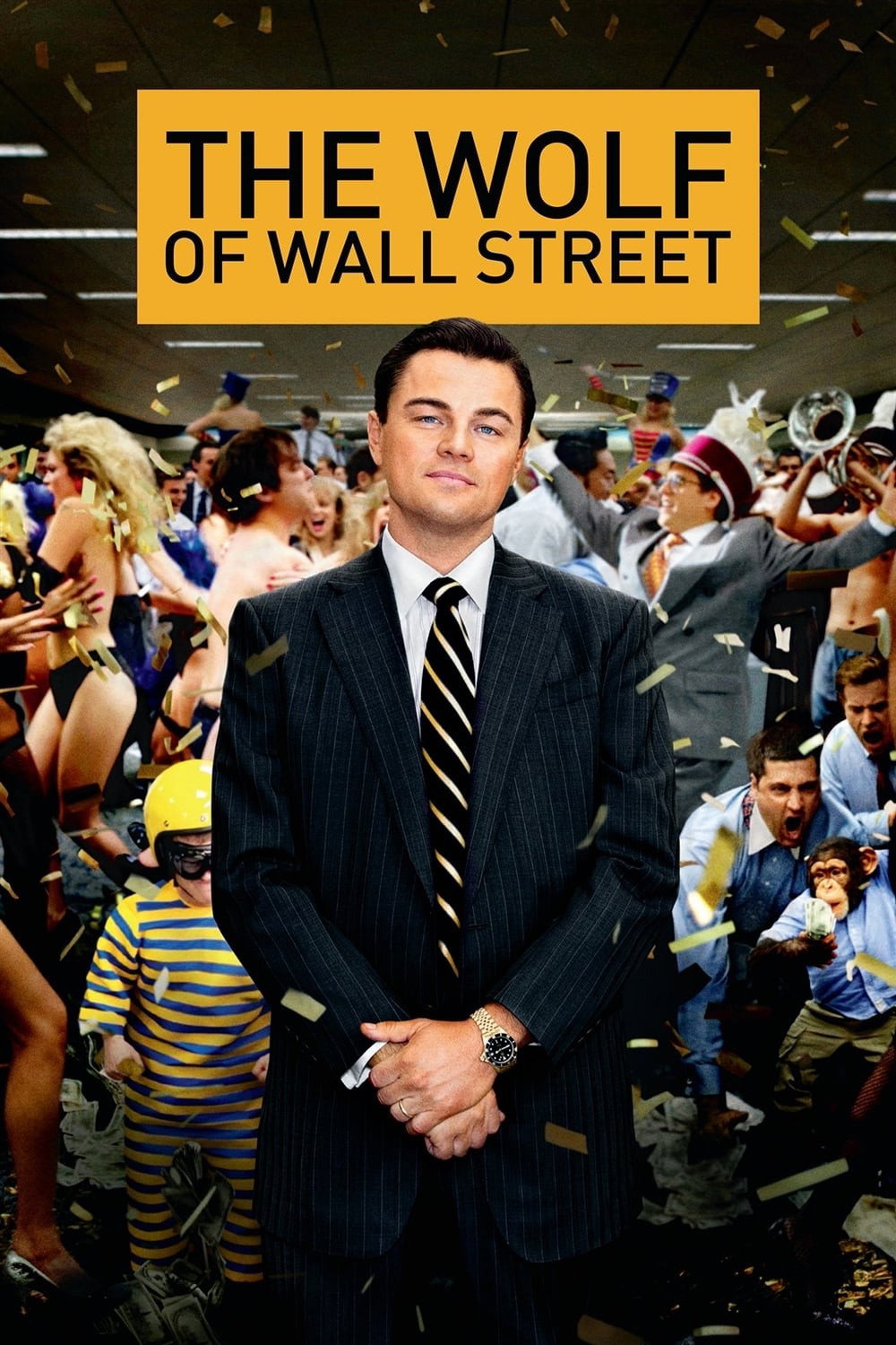 The Wolf of Wall Street movie poster print