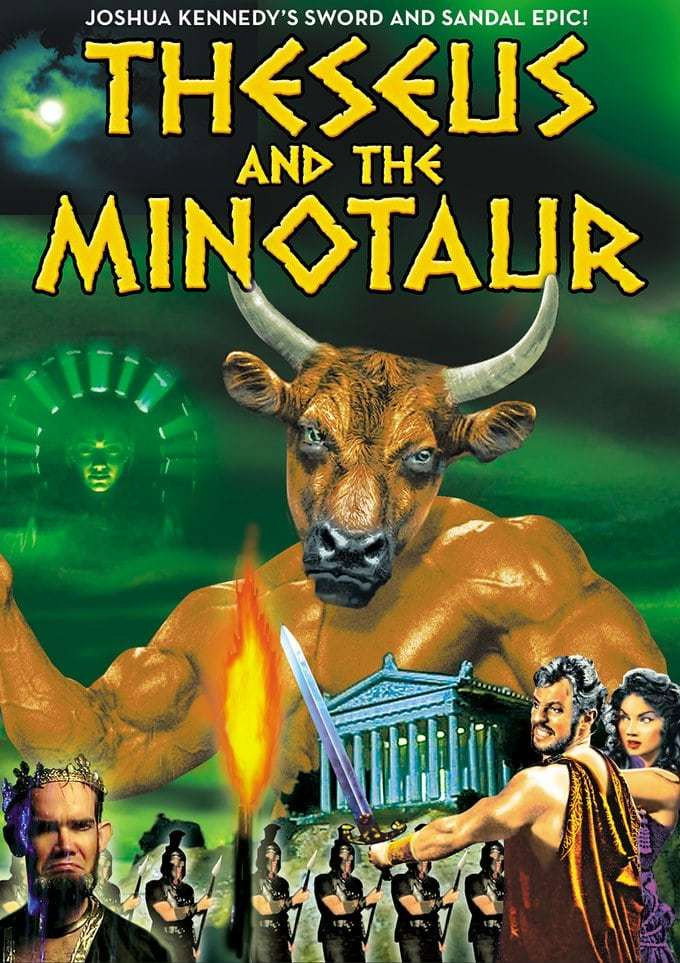 Theseus and the Minotaur movie poster print