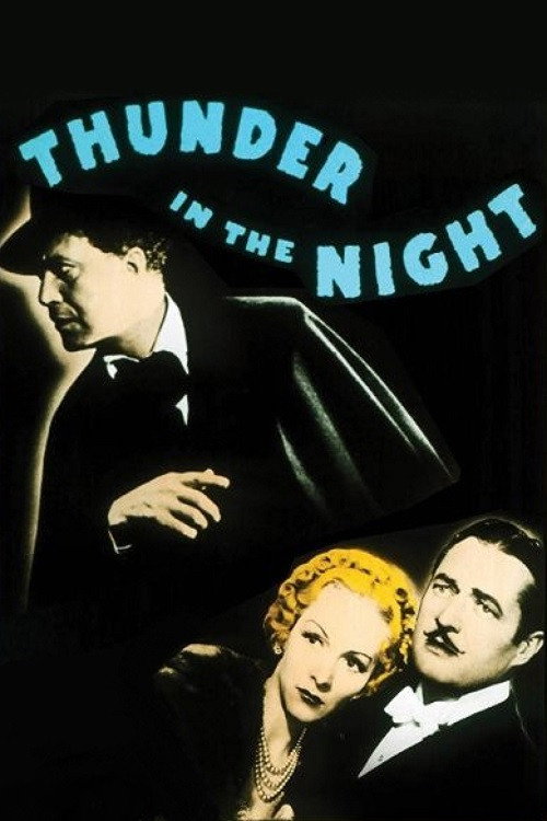 Thunder in the Night movie poster print