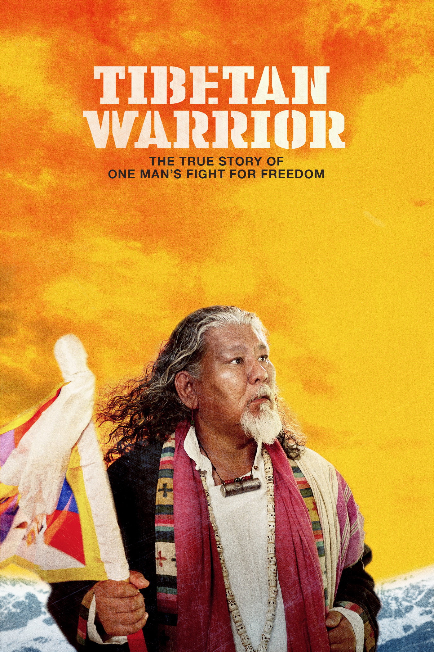 Tibetan Warrior movie poster print