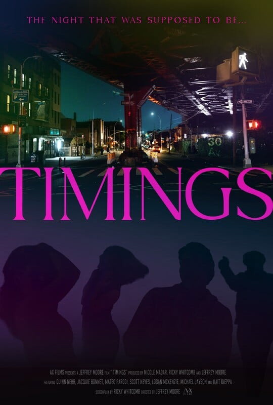 Timings movie poster print