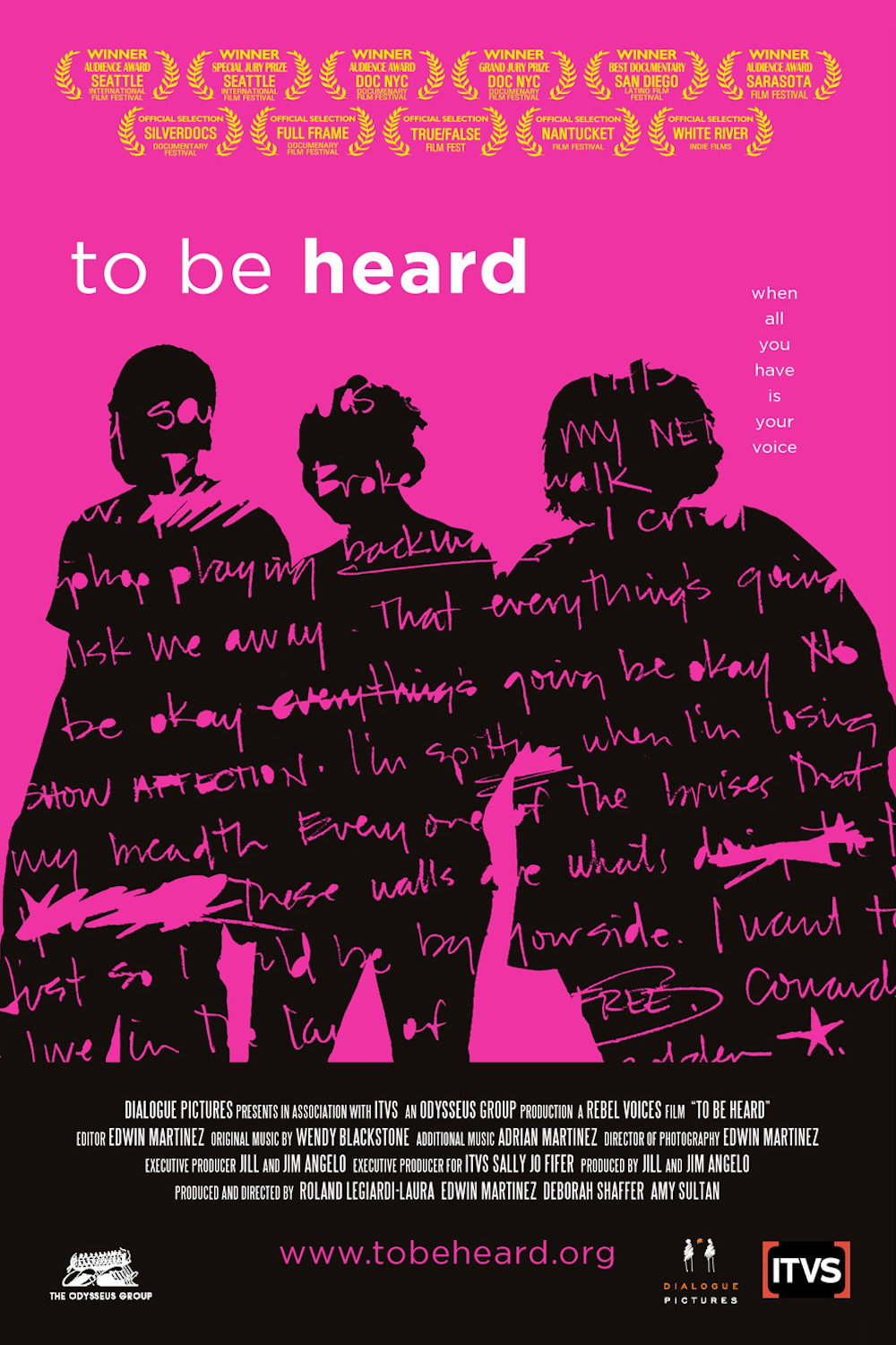 To Be Heard movie poster print