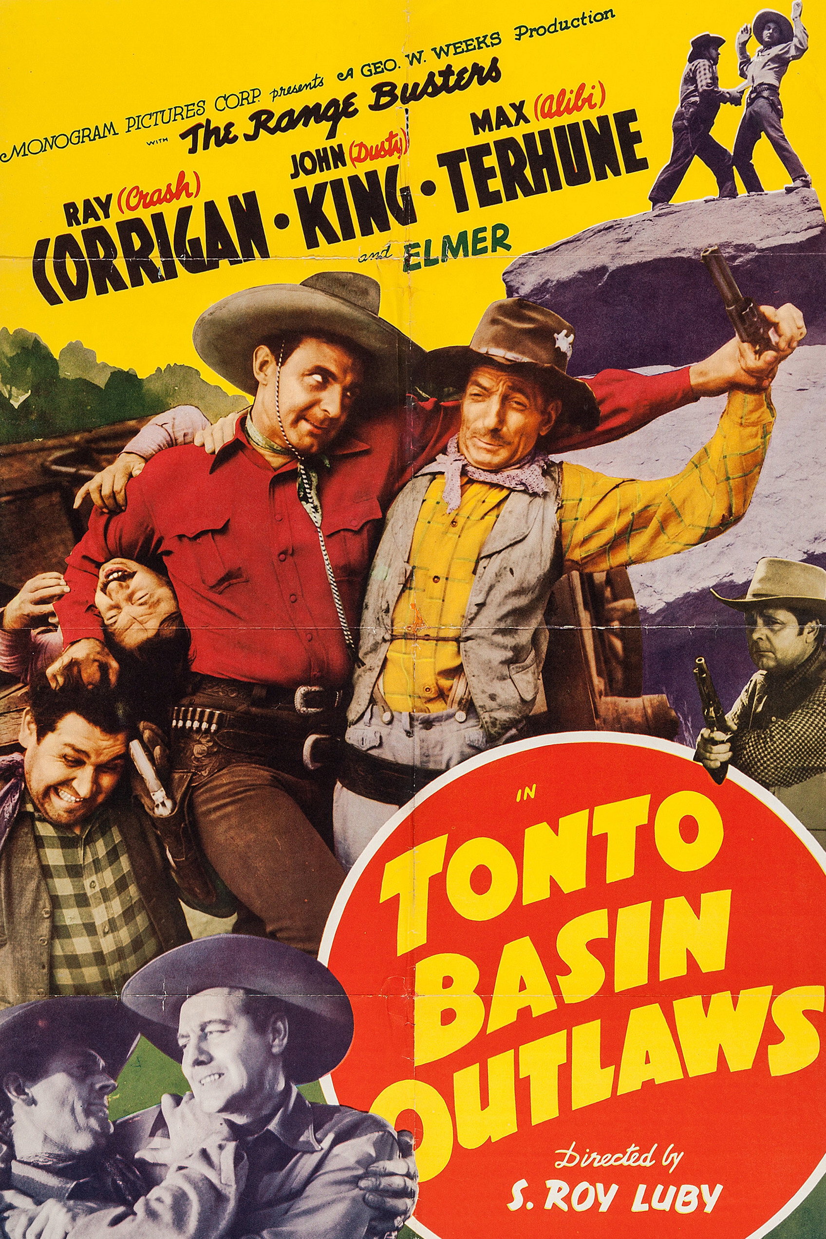Tonto Basin Outlaws movie poster print